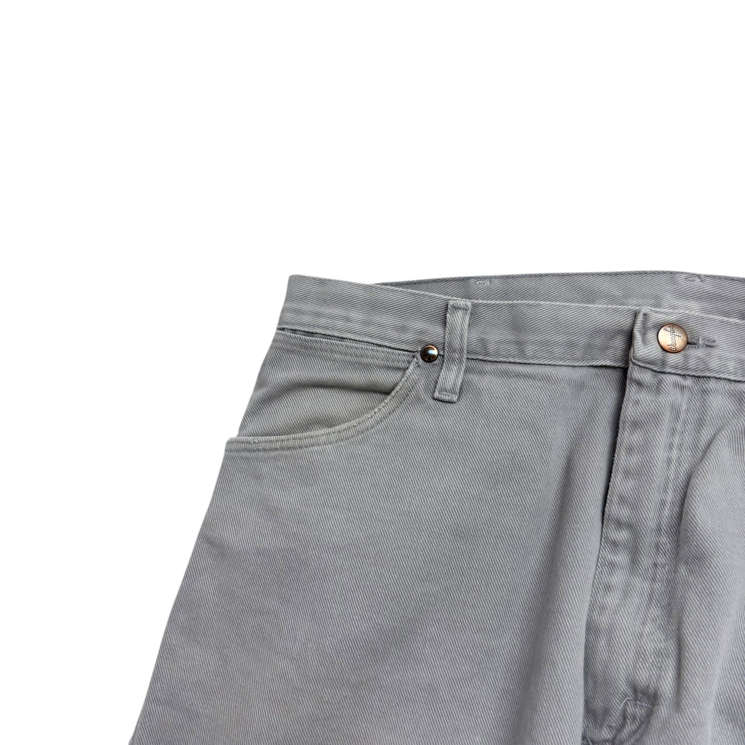 Wrangler Jeans Cowboy Cut W36 L33 Mens Grey Regular Straight Fit Vintage