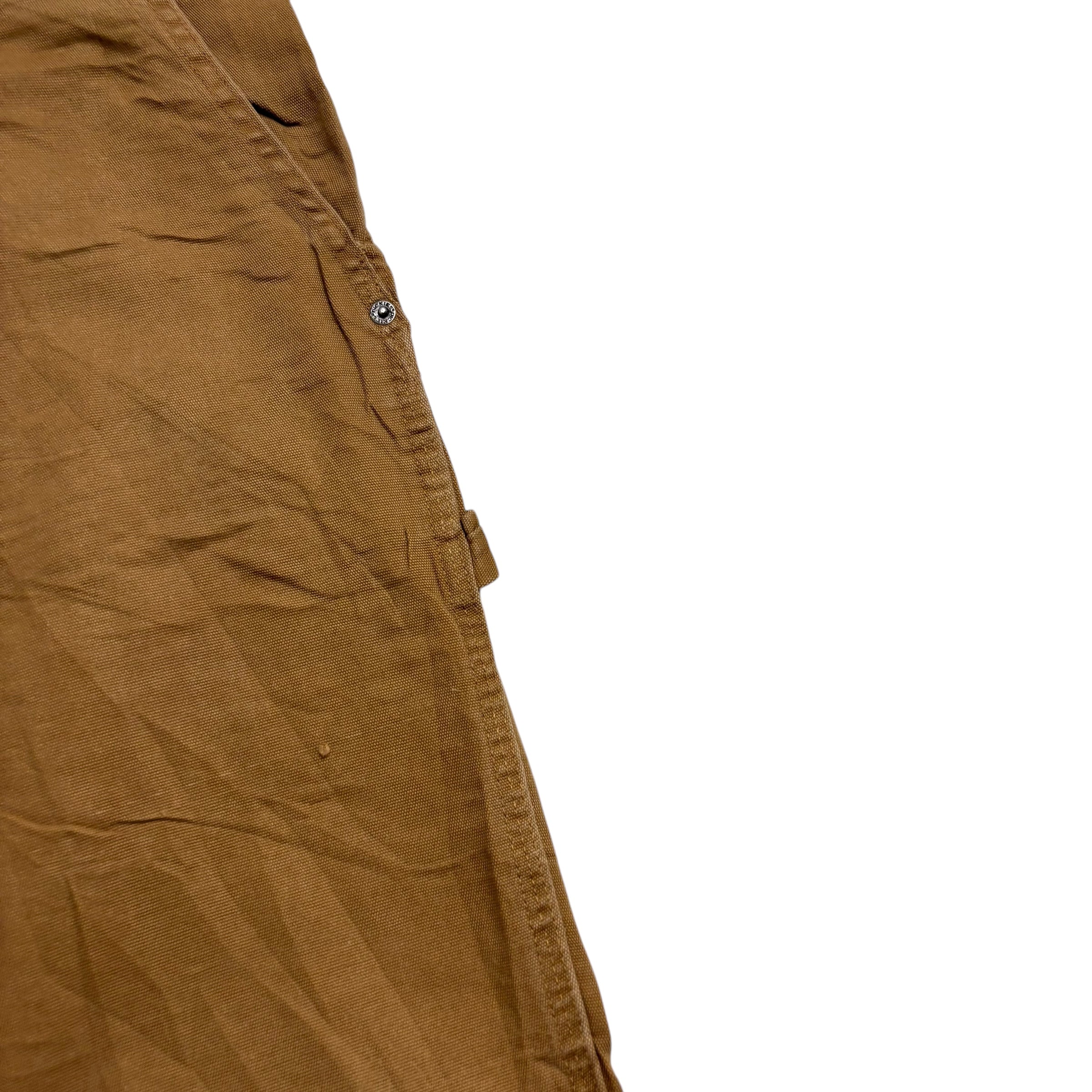 Dickies Carpenter Pants W44 L32 Mens Tan Relaxed Straight Fit Trousers Jeans