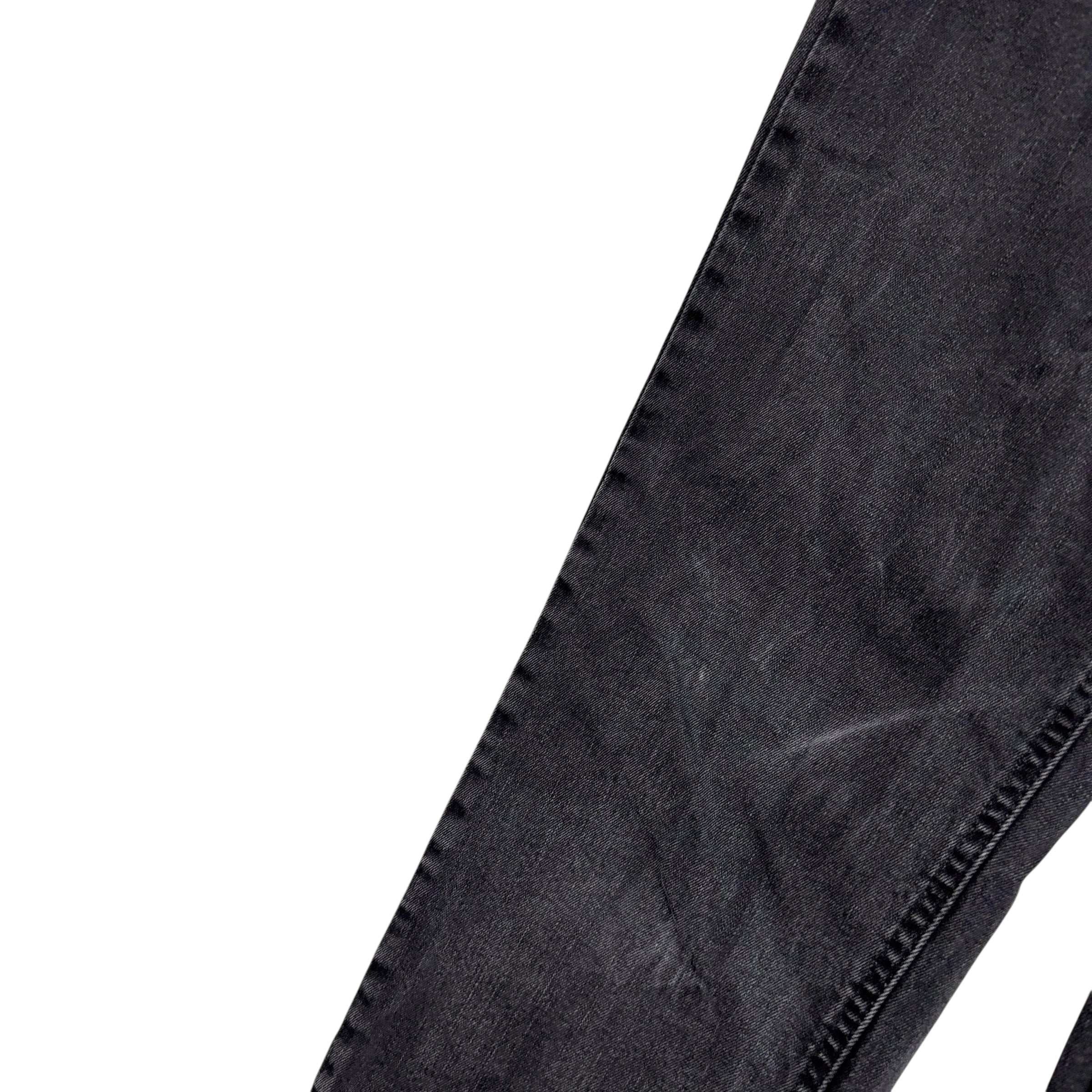 Levis 541 Jeans W34 L33 Mens Black Athletic Tapered Fit Stretch Denim