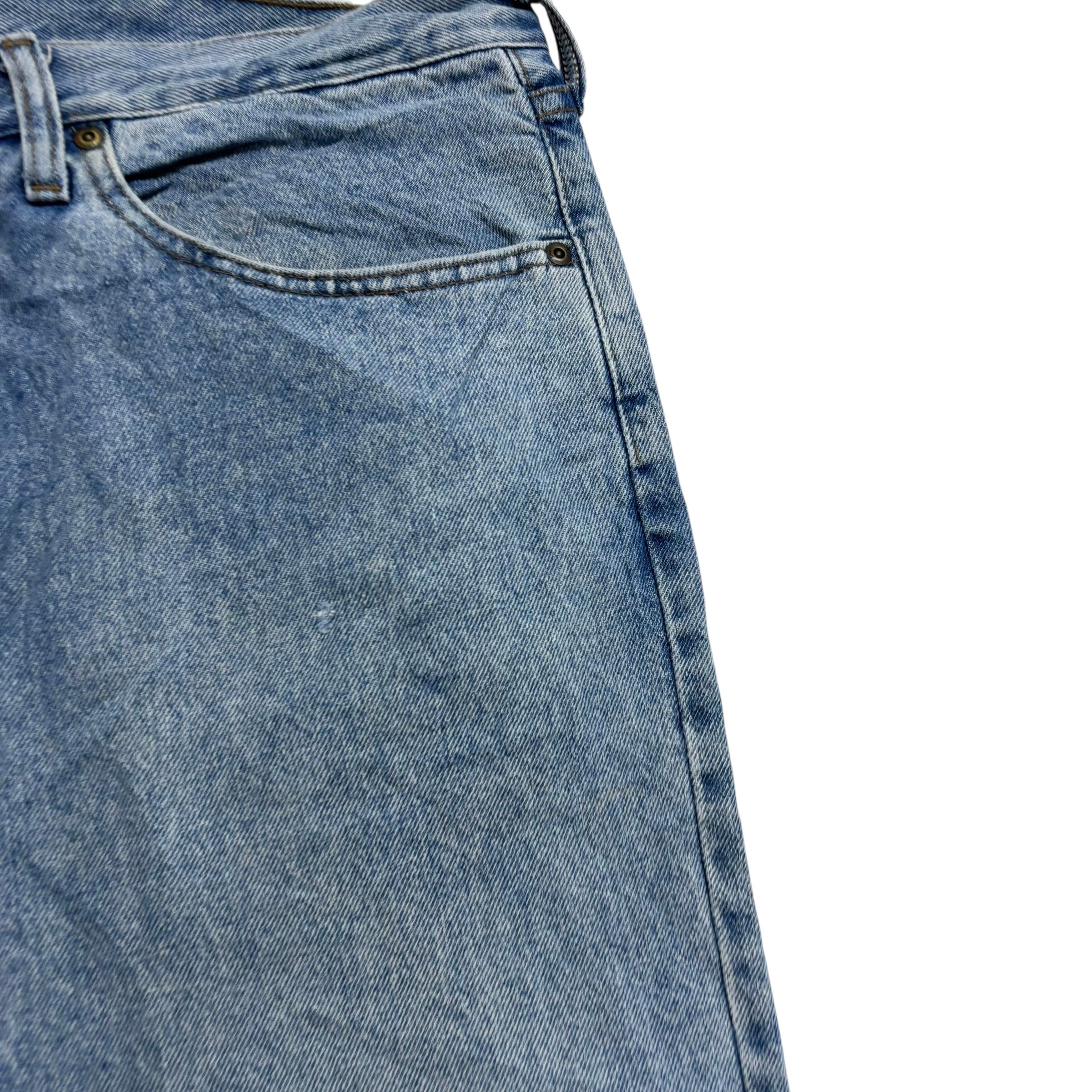 Lee Jeans W42 L30 Mens Light Blue Relaxed Straight Fit Vintage Denim