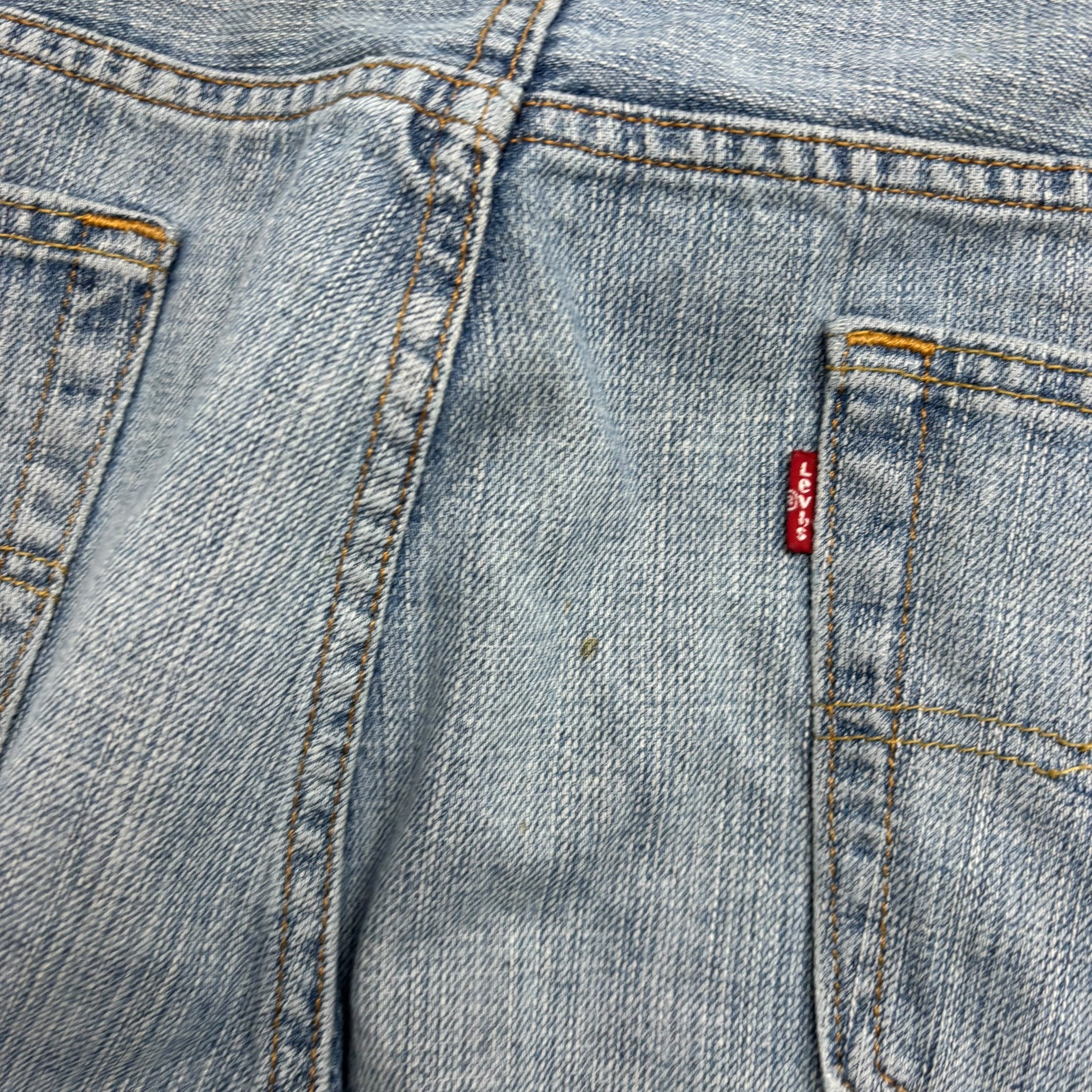 Levis 559 Jeans W36 L32 Mens Light Blue Relaxed Straight Fit Baggy Denim