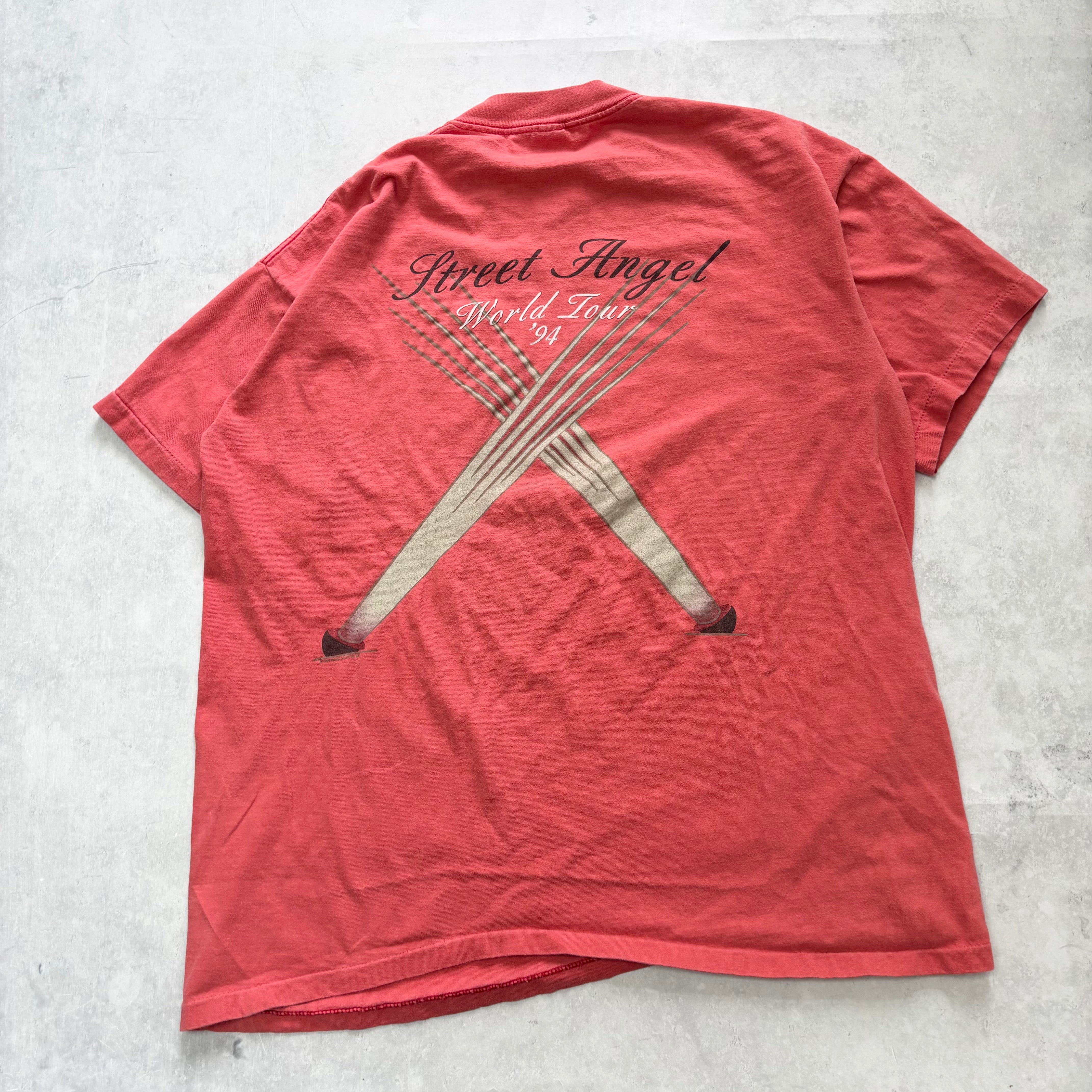 Vintage T Shirt Mens XL Pink Stevie Nicks Tour 90s Music Band Single Stitch