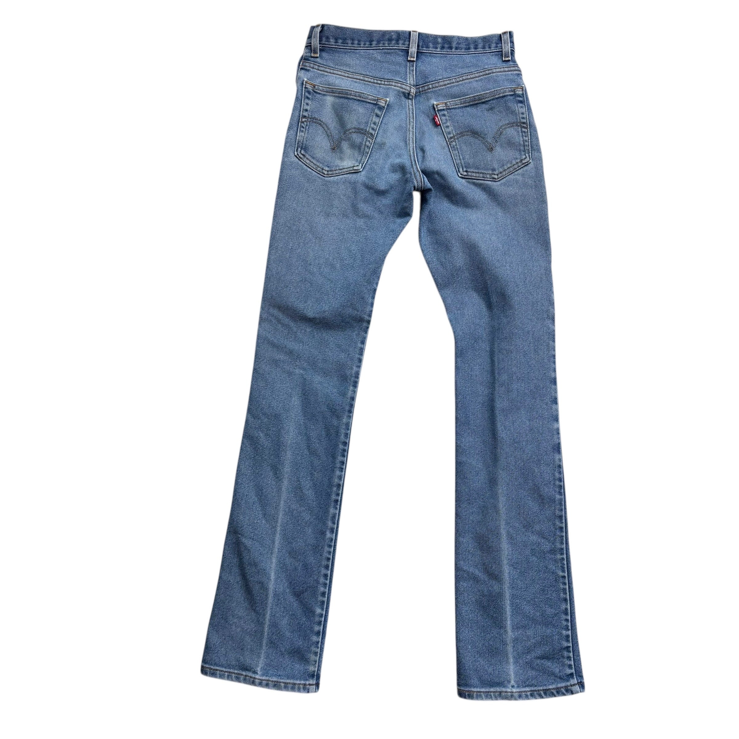 Levis 517 Jeans W29 L36 Mens Light Blue Regular Bootcut Fit Vintage Denim (F)