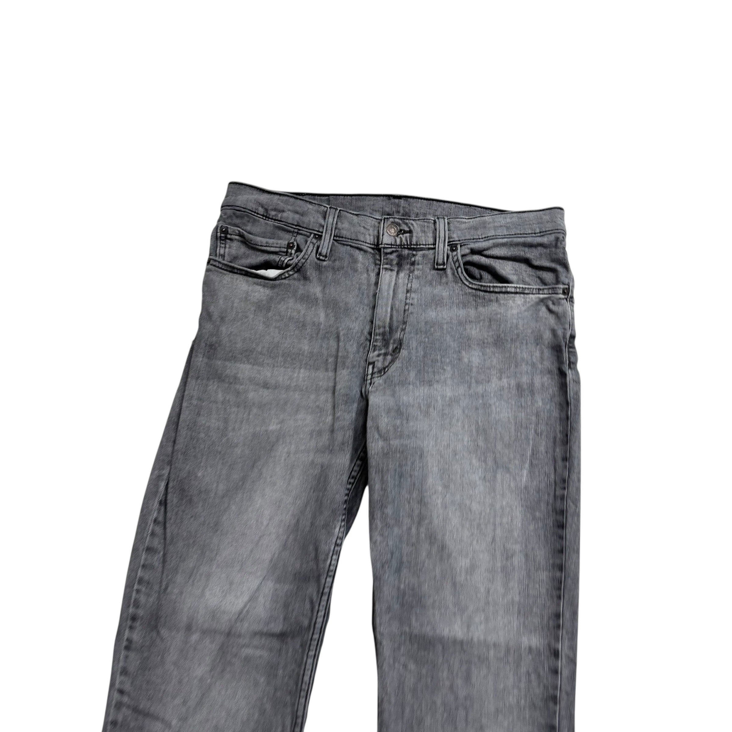 Levis 511 Jeans W33 L31 Mens Grey Slim Fit Stretch Denim