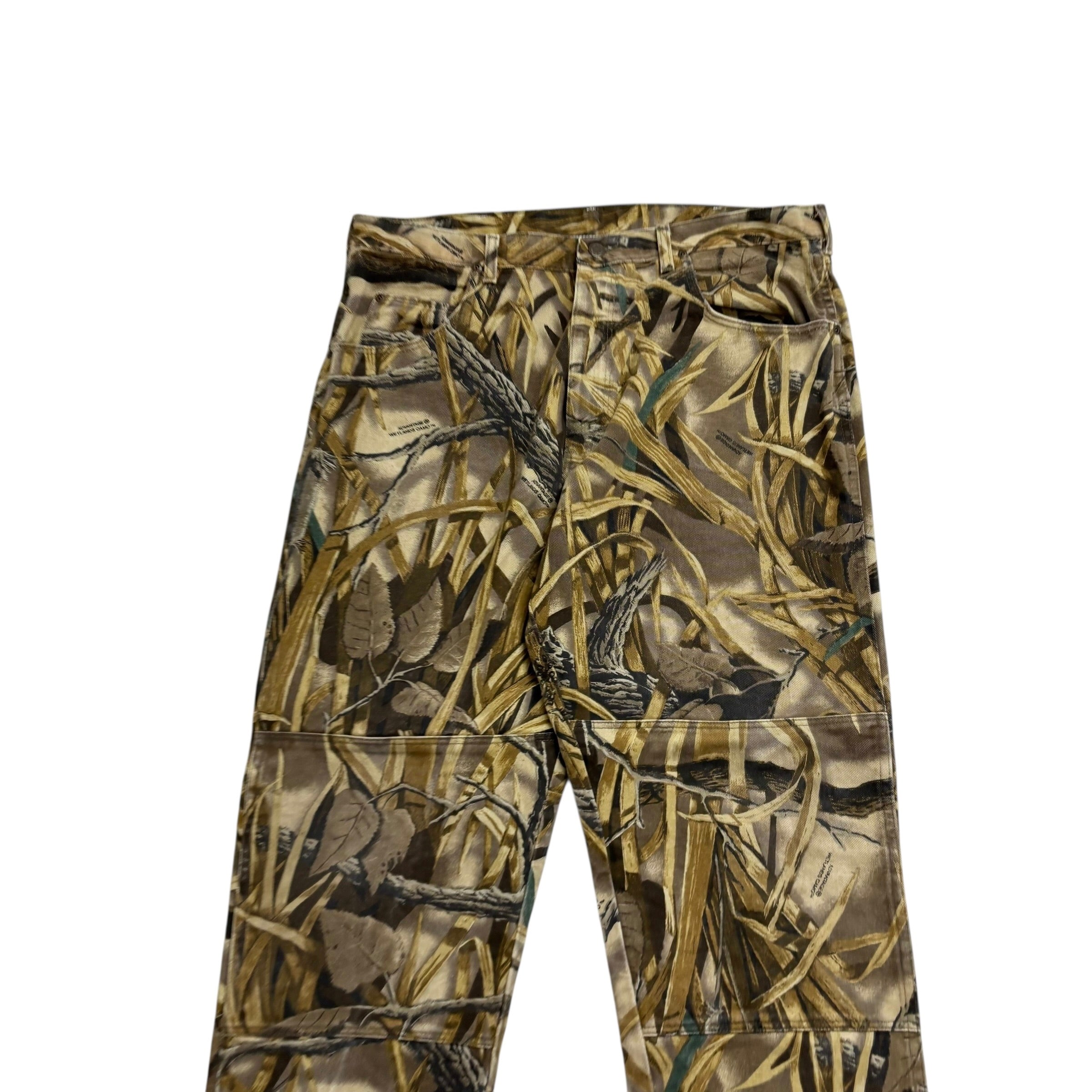 Wrangler Camouflage Jeans W38 L30 Mens Double Knee Realtree Vintage Relaxed