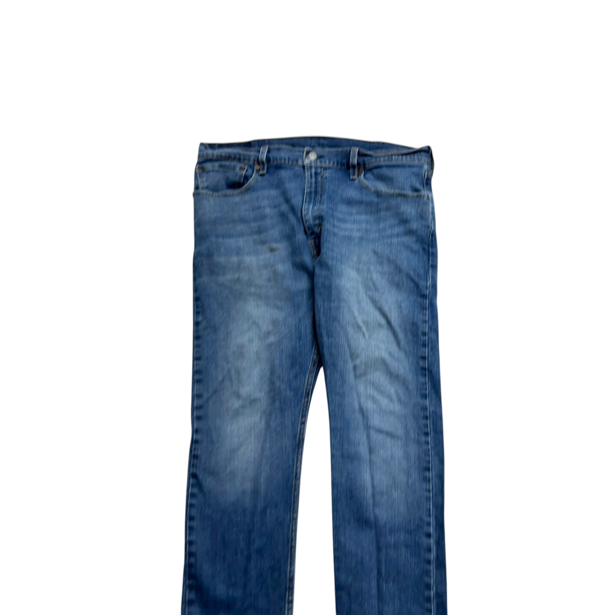 Levis 512 Jeans W36 L29 Mens Mid Blue Slim Tapered Fit Stretch Denim (F)