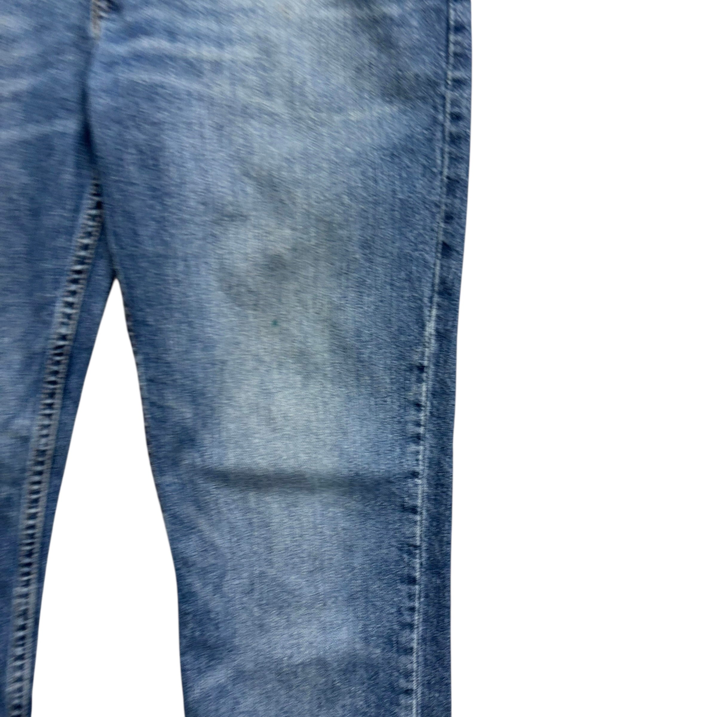 Levis 511 Jeans W32 L31 Mens Mid Blue Slim Fit Stretch Denim (F)