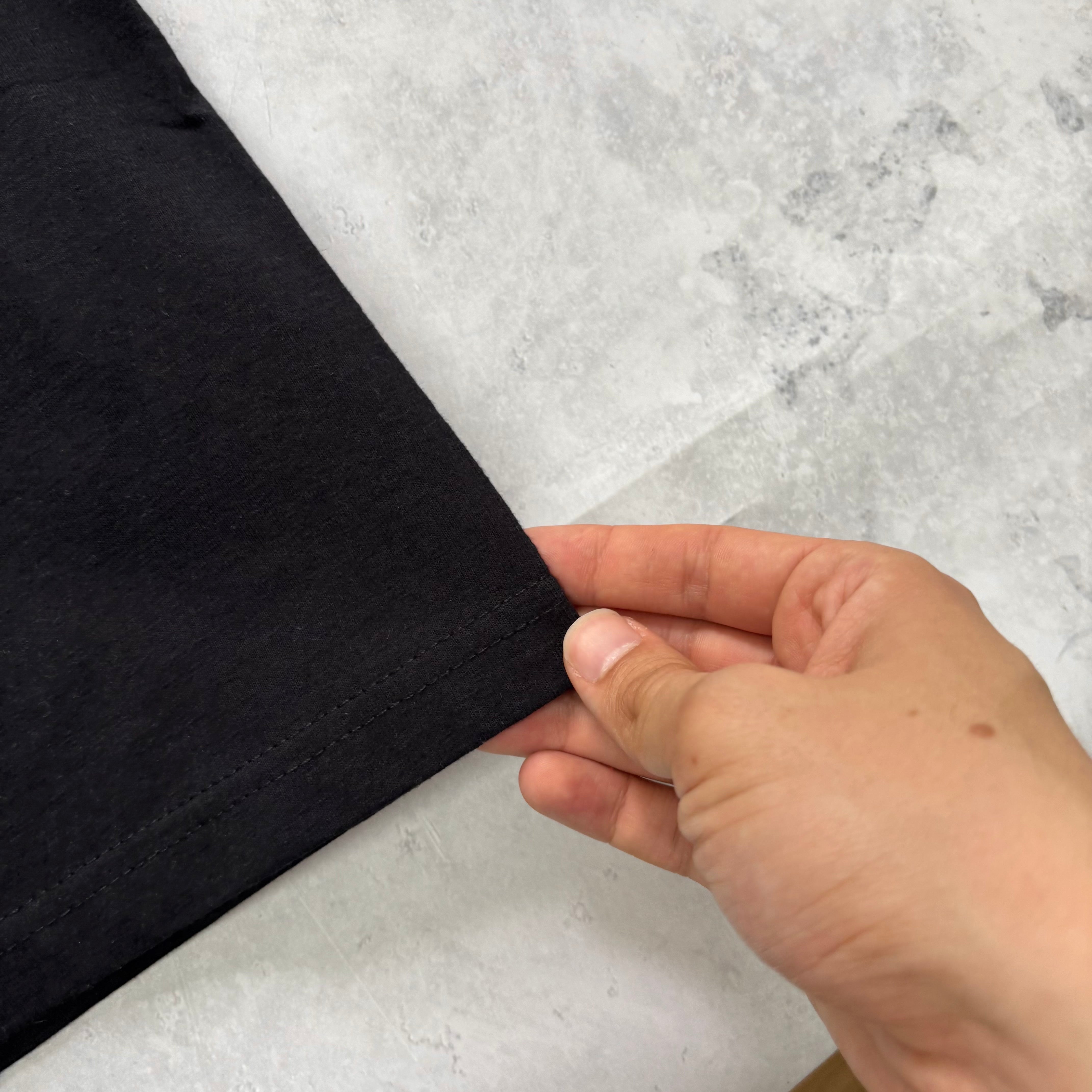 Vintage T Shirt Mens Medium Black Graphic Print 00s Dogs (E)