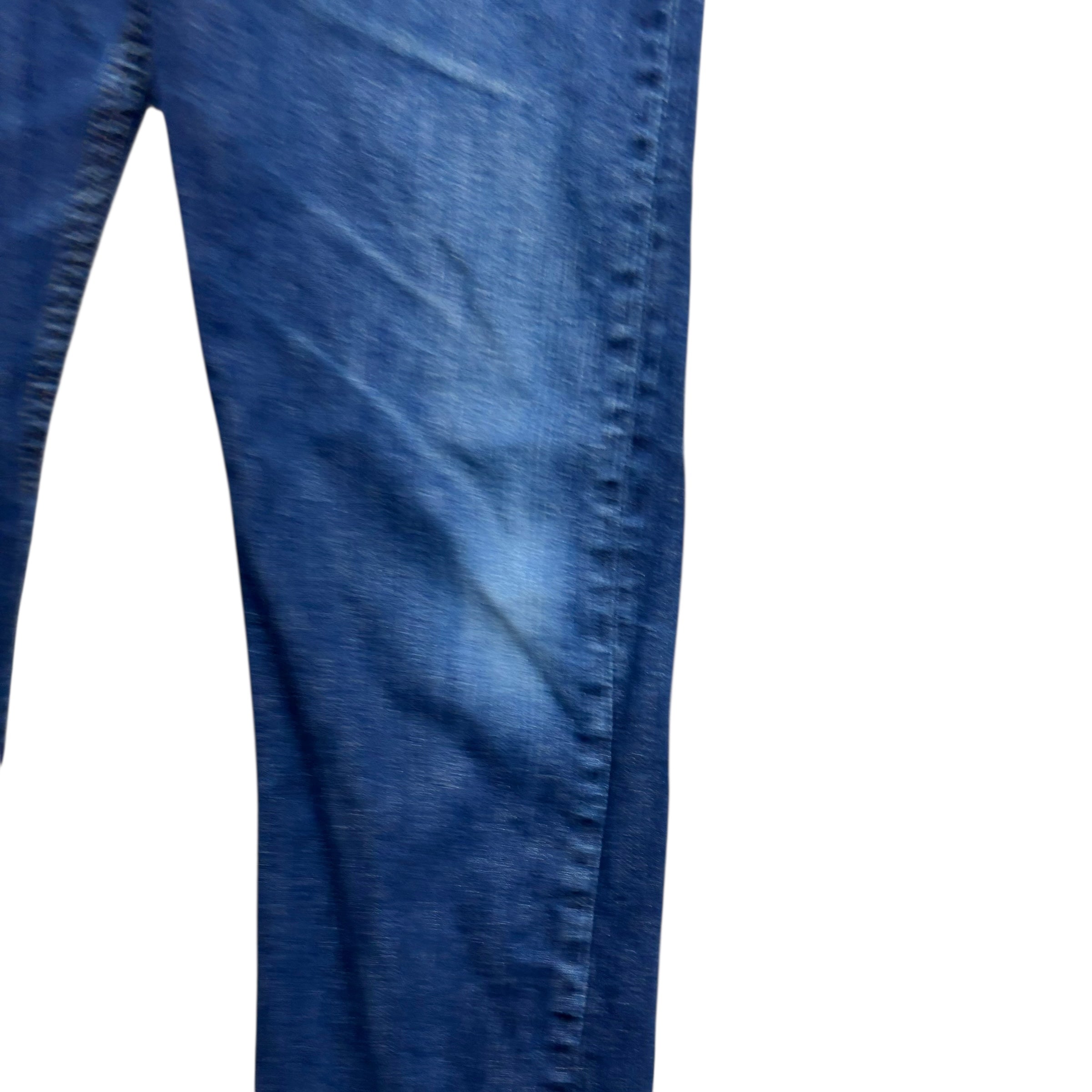 Levis 513 Jeans W34 L31 Mens Dark Blue Slim Straight Fit Stretch Denim