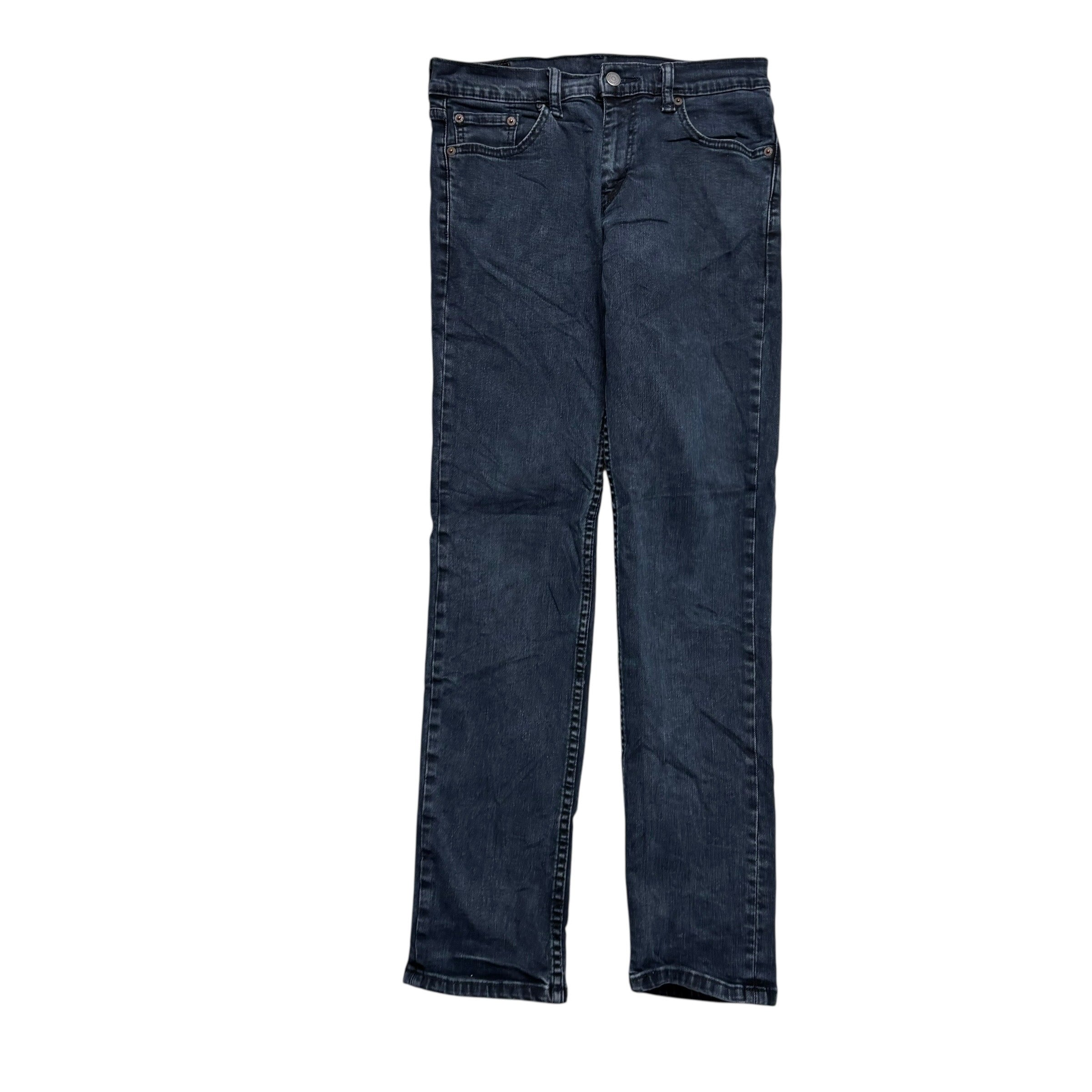Levis 511 Jeans W30 L31 Mens Navy Blue Slim Fit Stretch Denim (E)