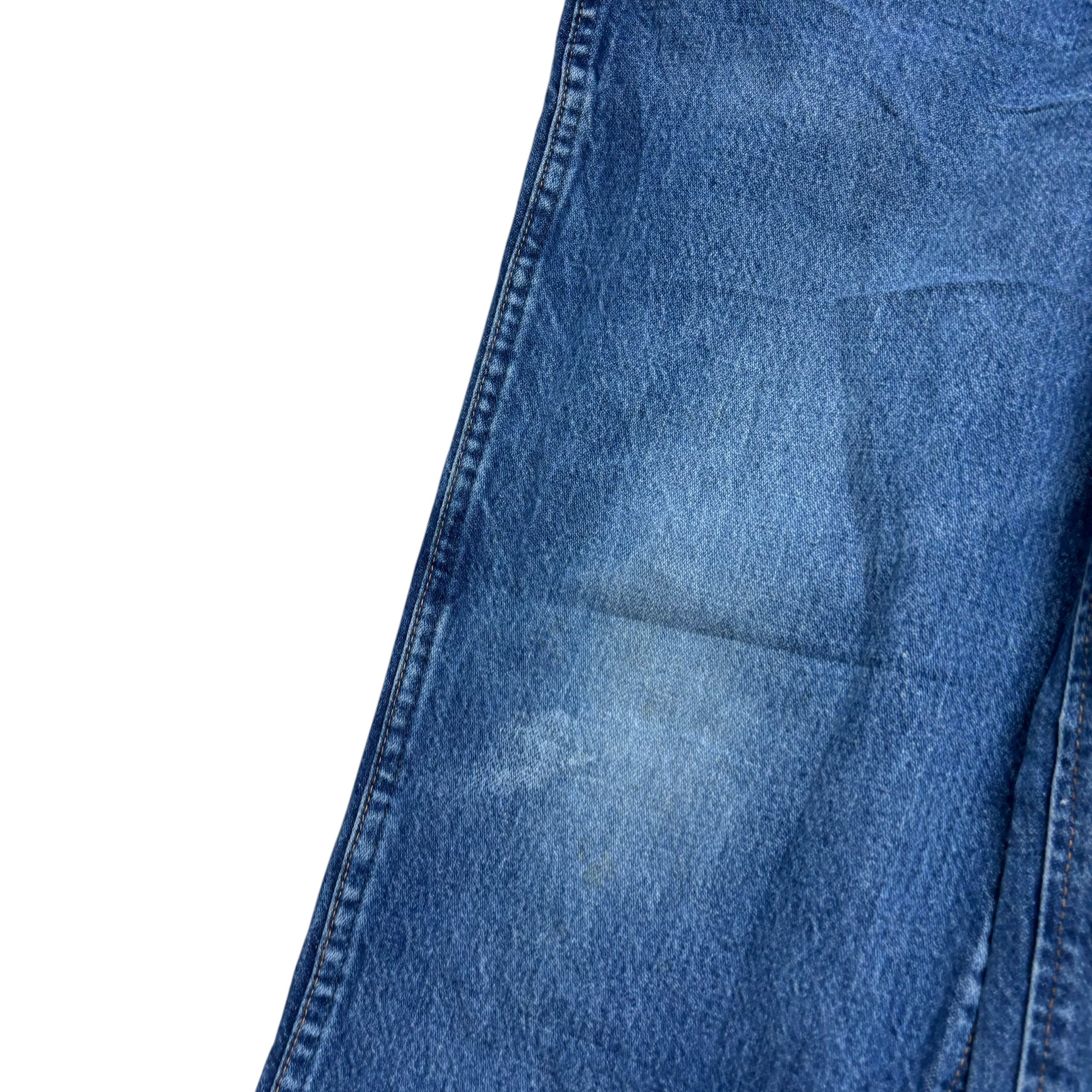 Wrangler Jeans Cowboy Cut W36 L28 Mens Mid Blue 36MWZ Slim Fit Denim