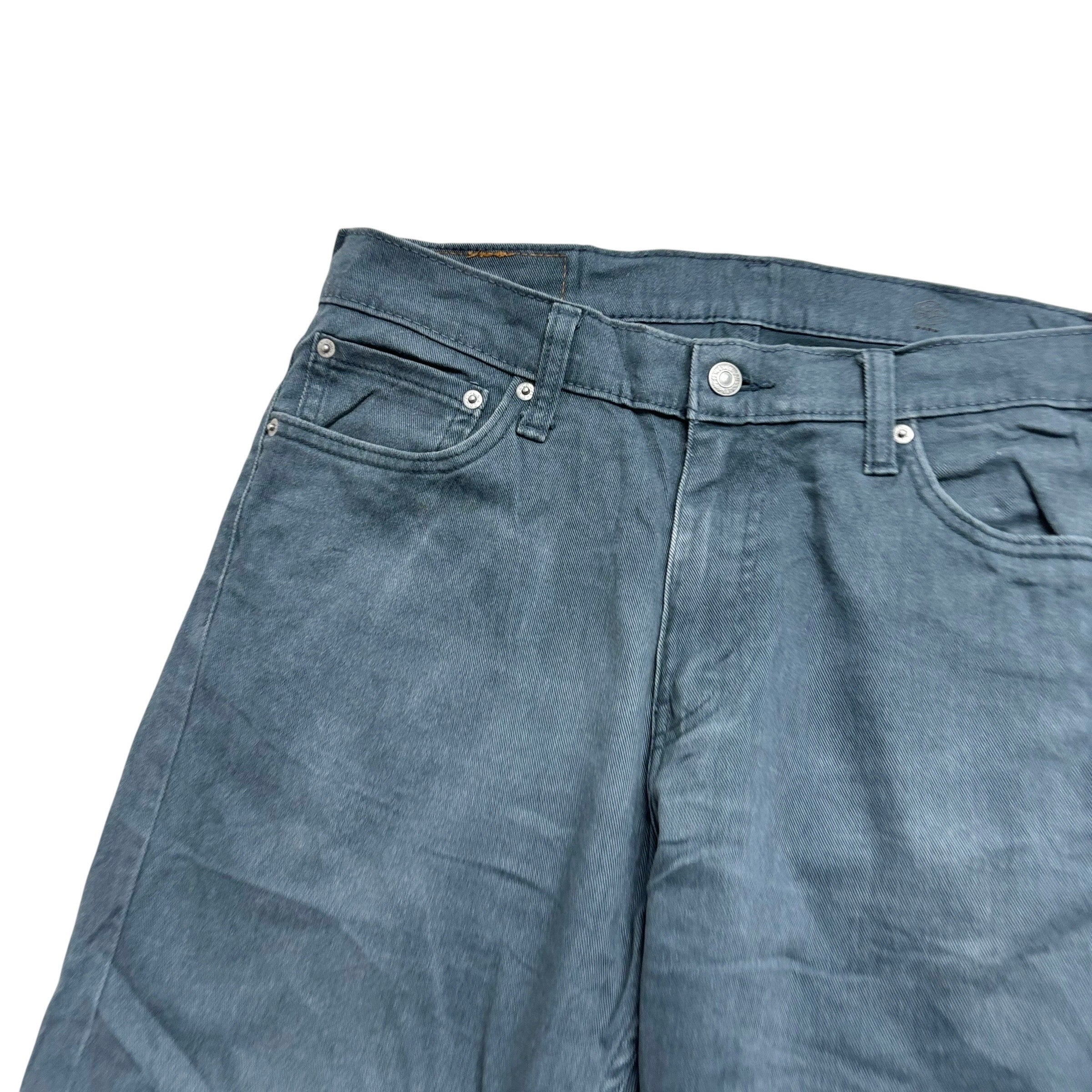 Levis 511 Trousers W33 L32 Mens Blue Slim Fit Stretch Pants