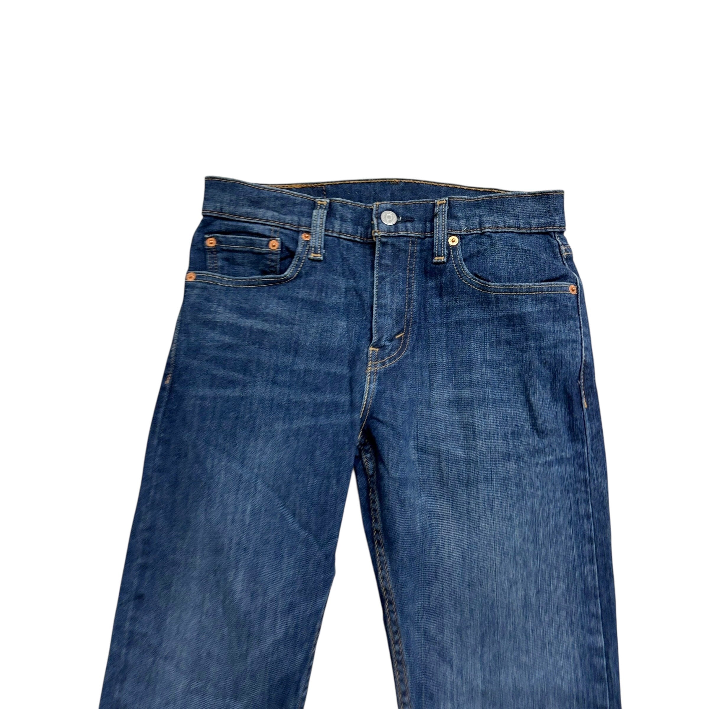 Levis 512 Jeans W29 L29 Mens Dark Blue Slim Tapered Fit Stretch Denim (E)