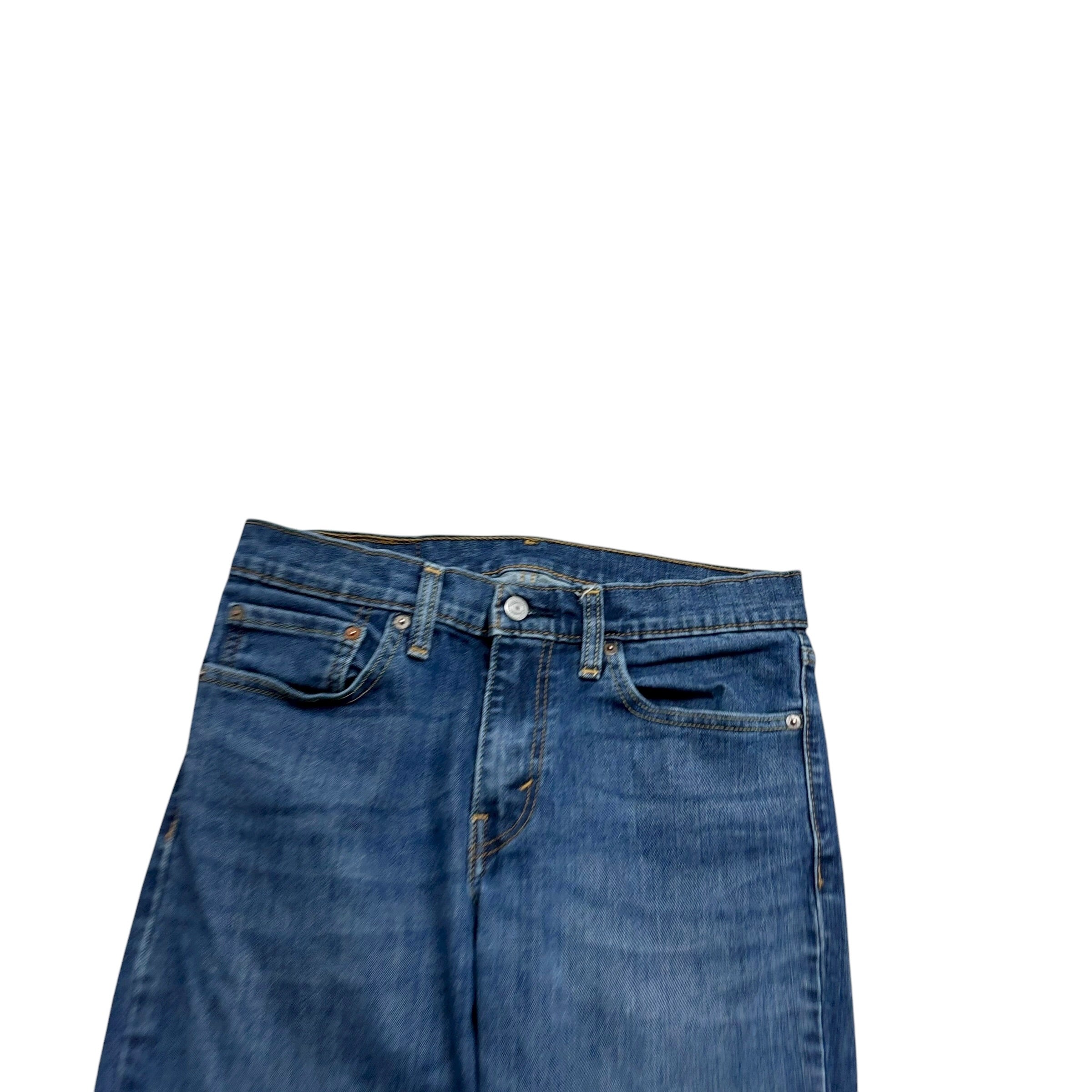Levis 511 Jeans W30 L29 Mens Mid Blue Slim Fit Stretch Denim (E)