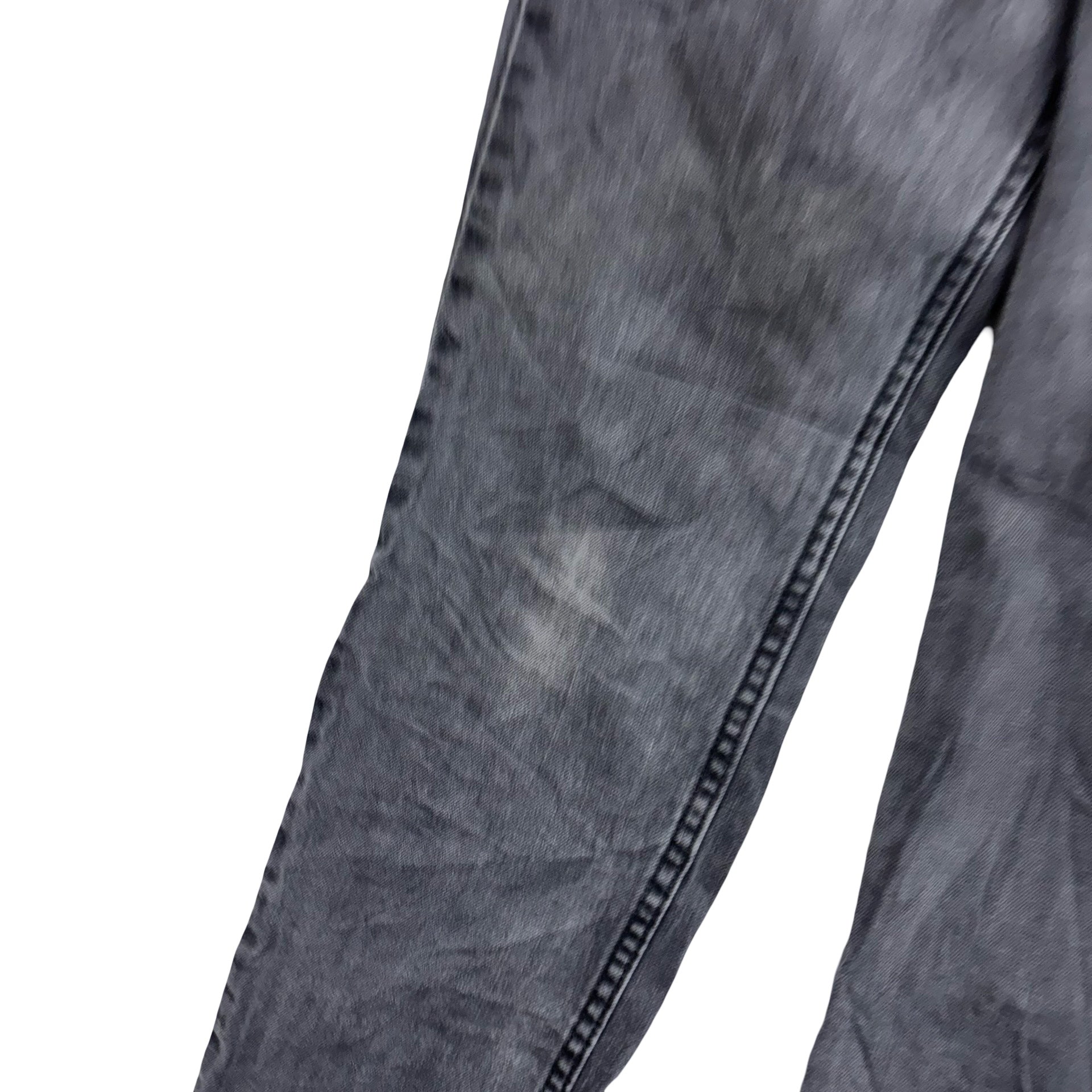 Levis 511 Jeans W29 L32 Mens Black Grey Slim Fit Stretch Denim (F)