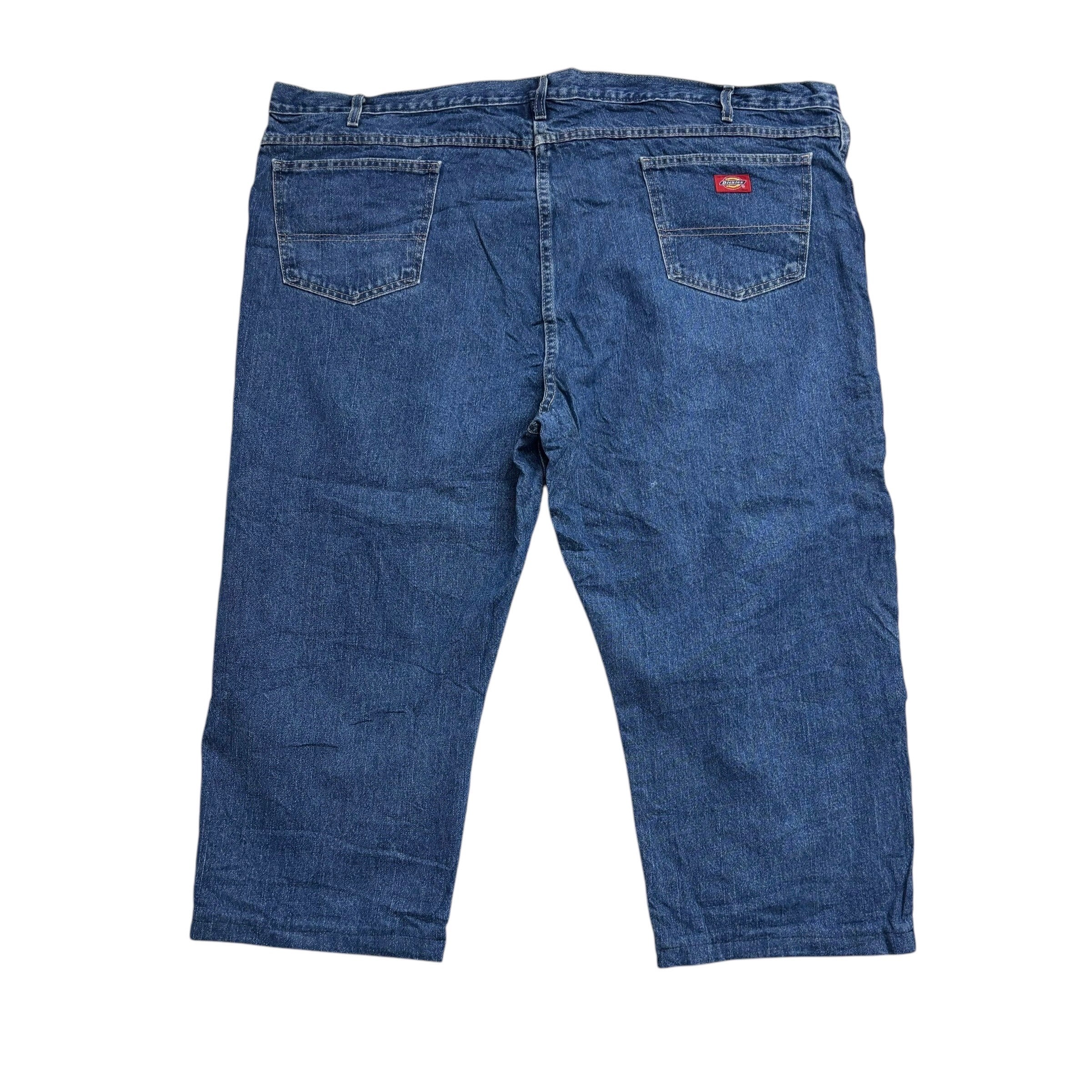Dickies Jeans W50 L25 Mens Mid Blue Relaxed Straight Fit Denim