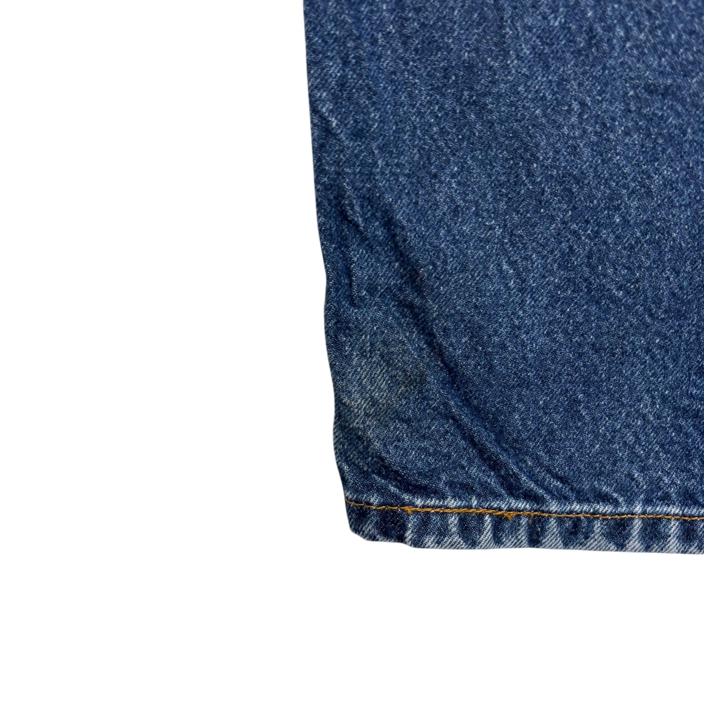 Levis 505 Jeans W36 L29 Mens Mid Blue Regular Straight Fit Vintage Denim