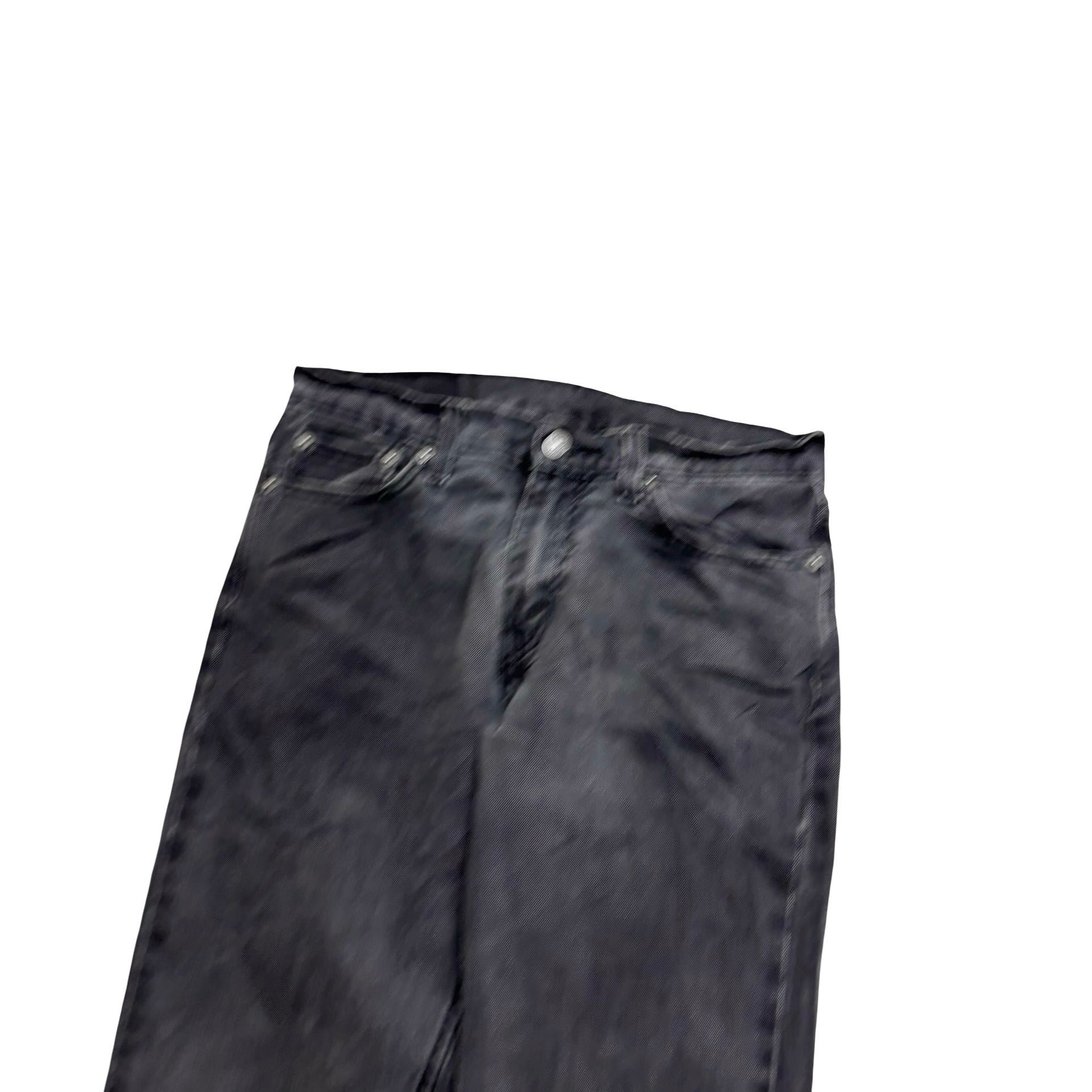 Levis 511 Jeans W29 L32 Mens Black Grey Slim Fit Stretch Denim (F)