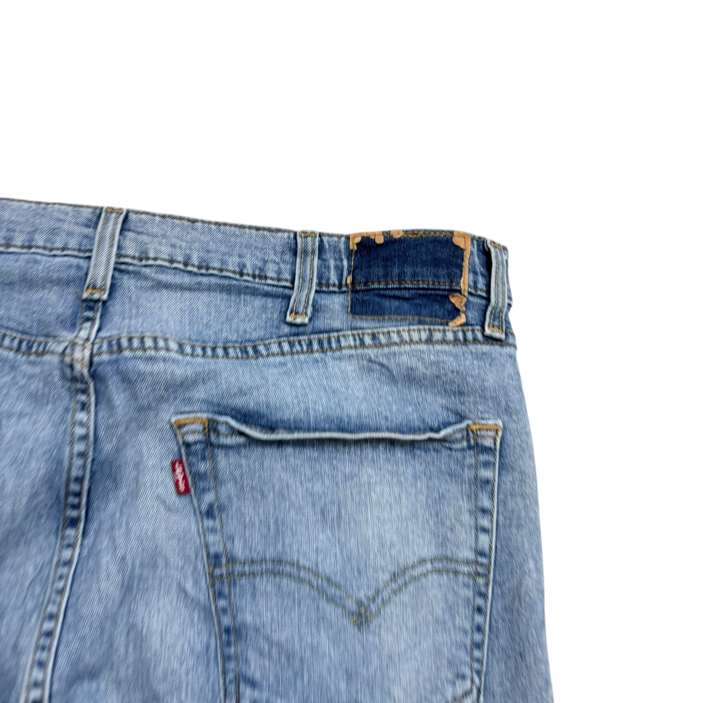 Levis 502 Jeans W38 L31 Mens Light Regular Tapered Fit Stretch Denim