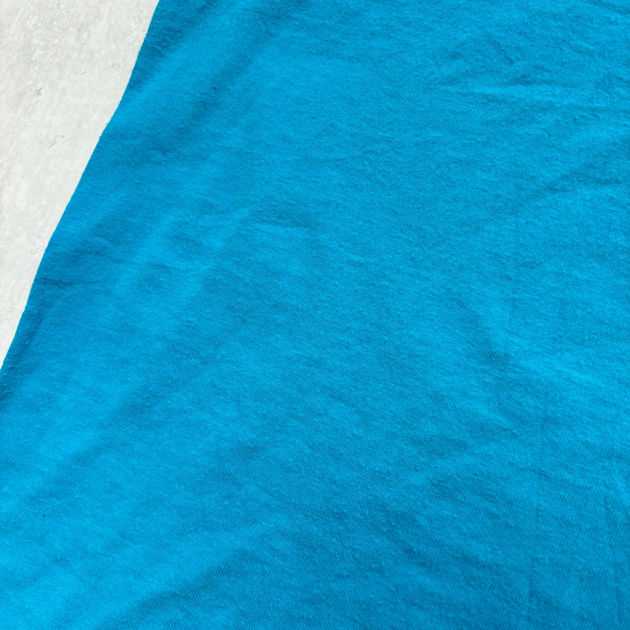 Vintage T Shirt Mens Large Blue Graphic Print 90s USA