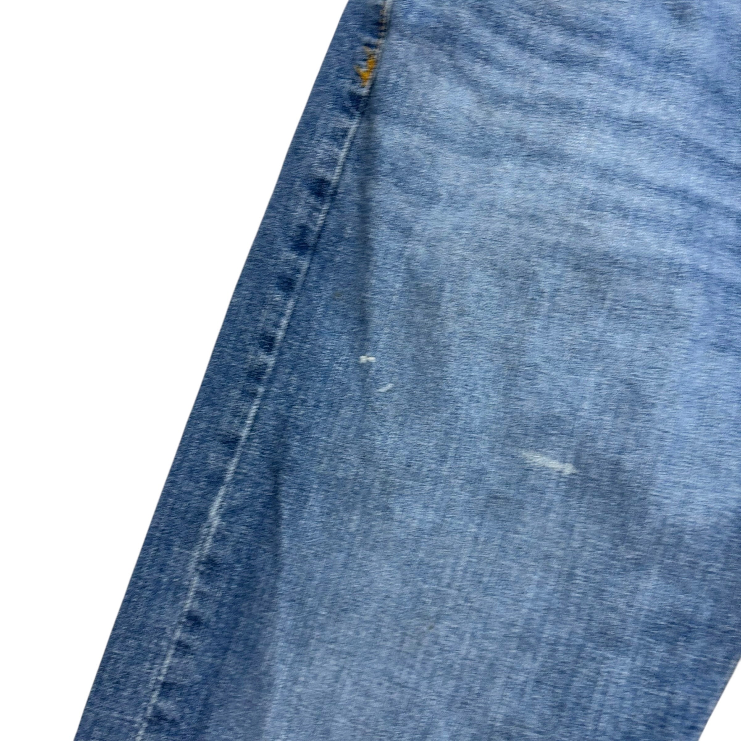 Levis Signature Jeans W33 L30 Mens Mid Blue Regular Straight Fit Stretch (F)