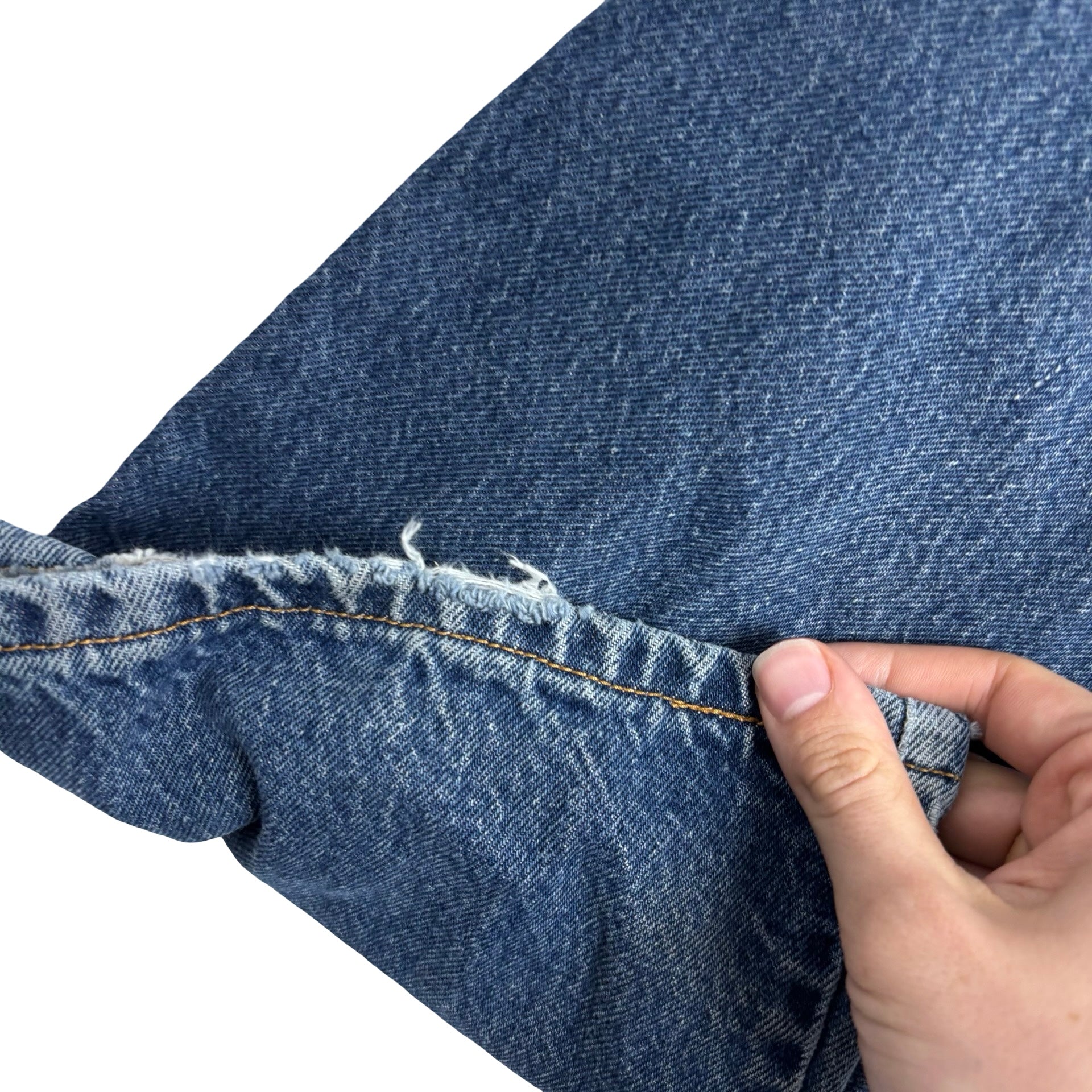 Levis 517 Jeans W40 L30 Mens Mid Blue Regular Bootcut Fit Vintage Denim (F)