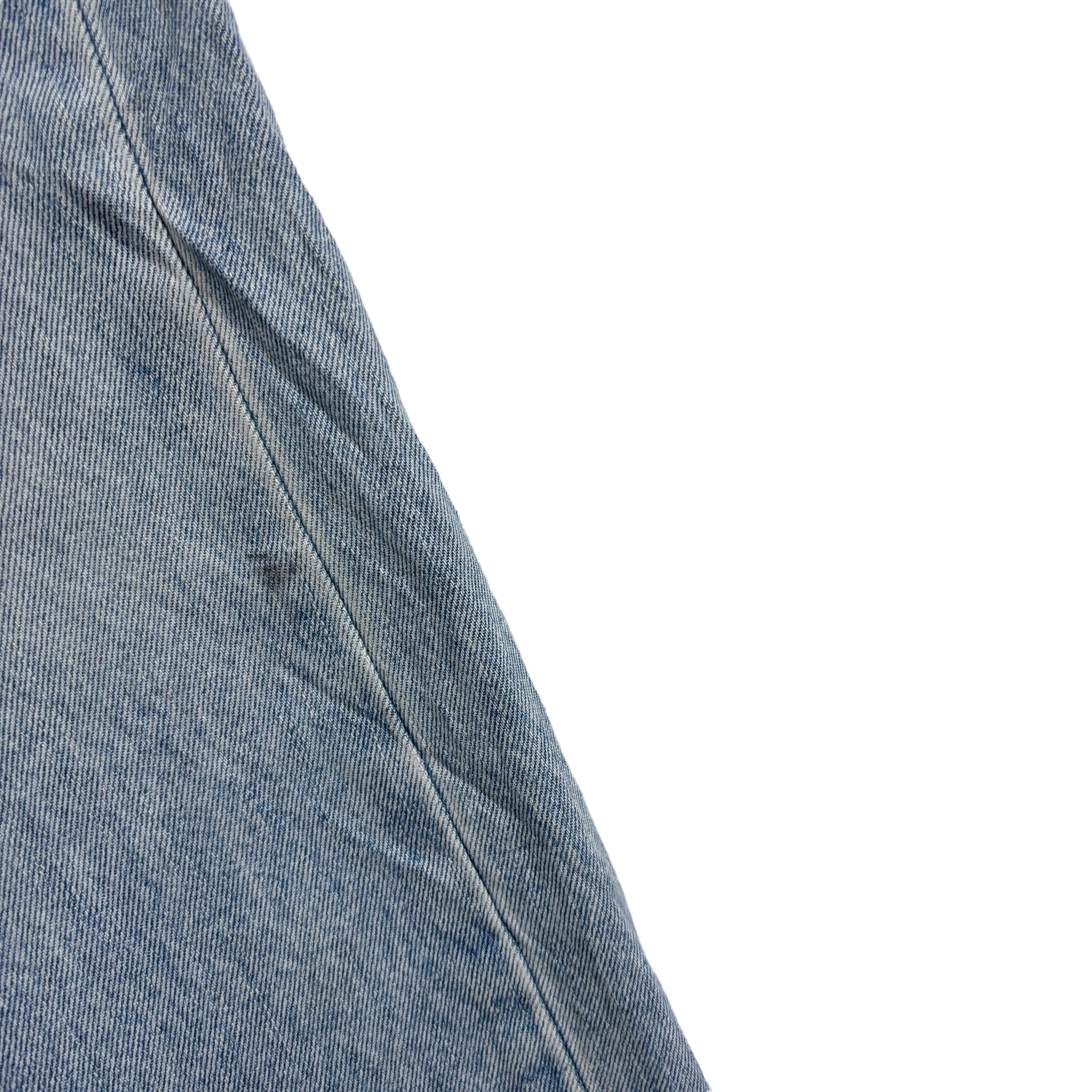 Levis 505 Jeans W36 L32 Mens Light Blue Regular Straight Fit Denim