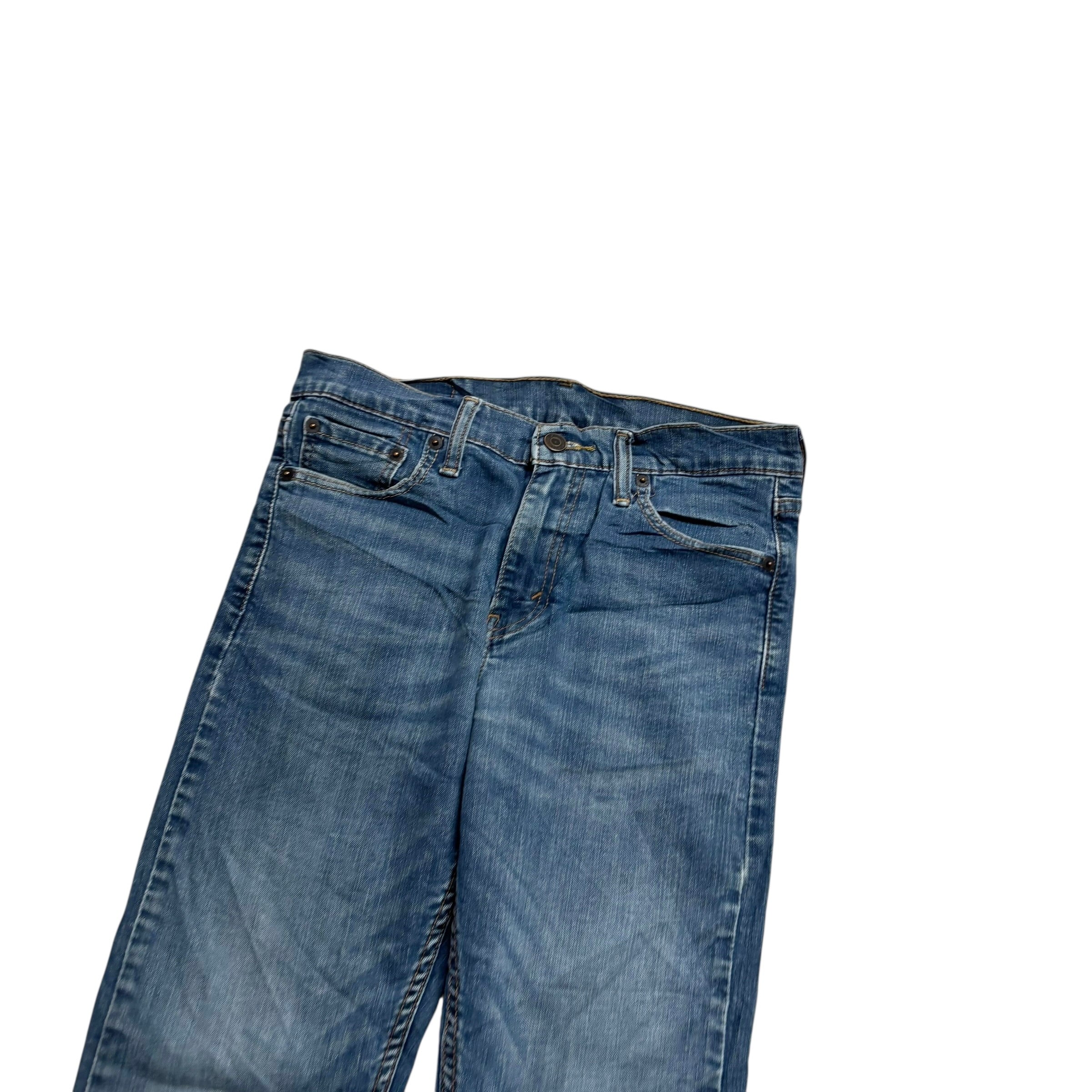 Levis 510 Jeans W30 L32 Mens Blue Skinny Fit Stretch Denim (E)