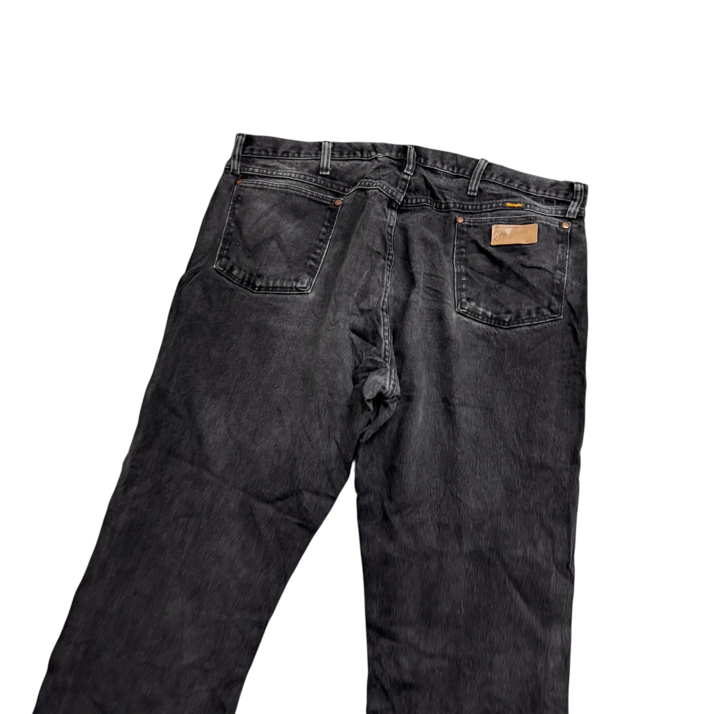 Wrangler Jeans Cowboy Cut W42 L30 Mens Black 13MWZ Original Fit Denim