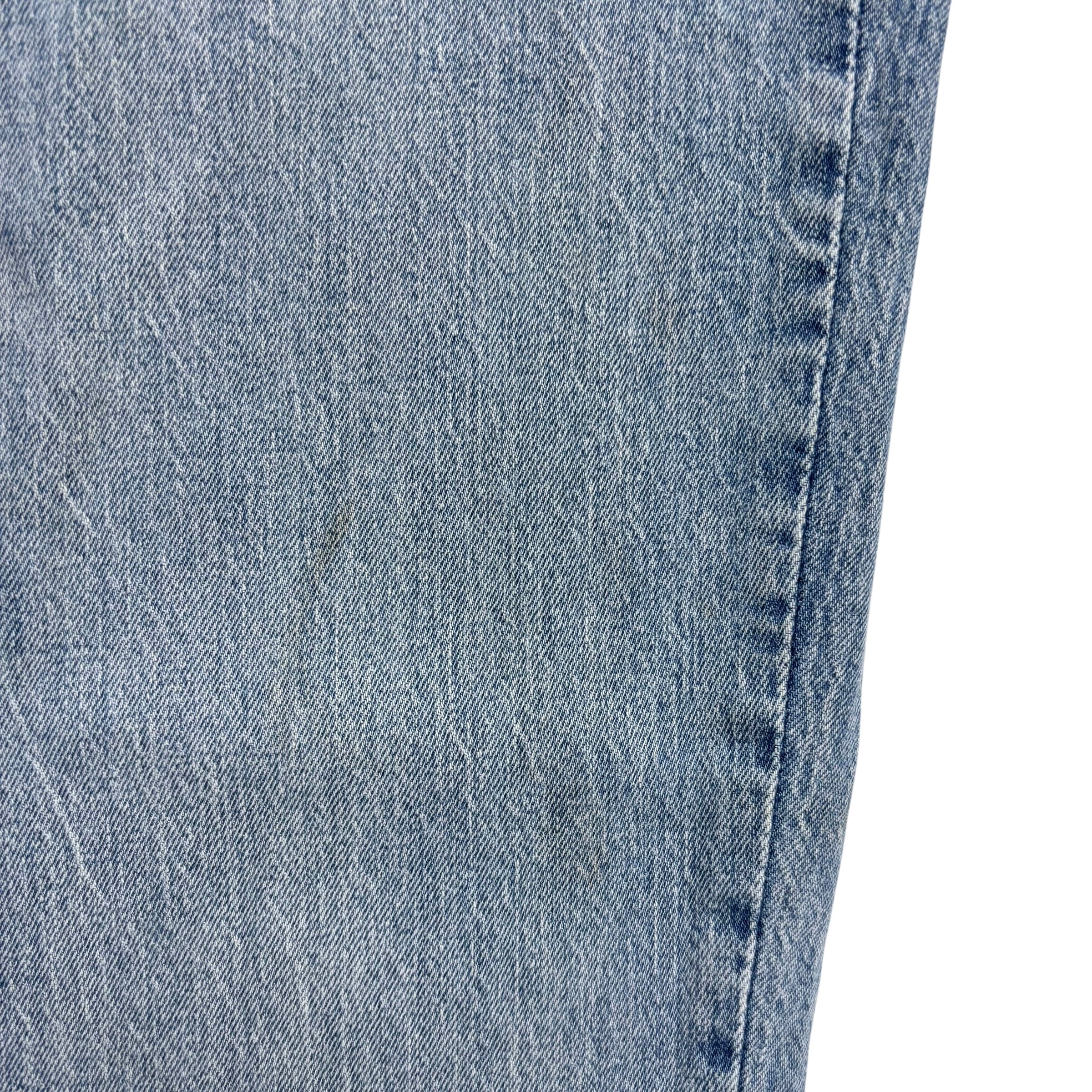 Levis 541 Jeans W40 L32 Mens Light Blue Athletic Taper Fit Stretch Denim