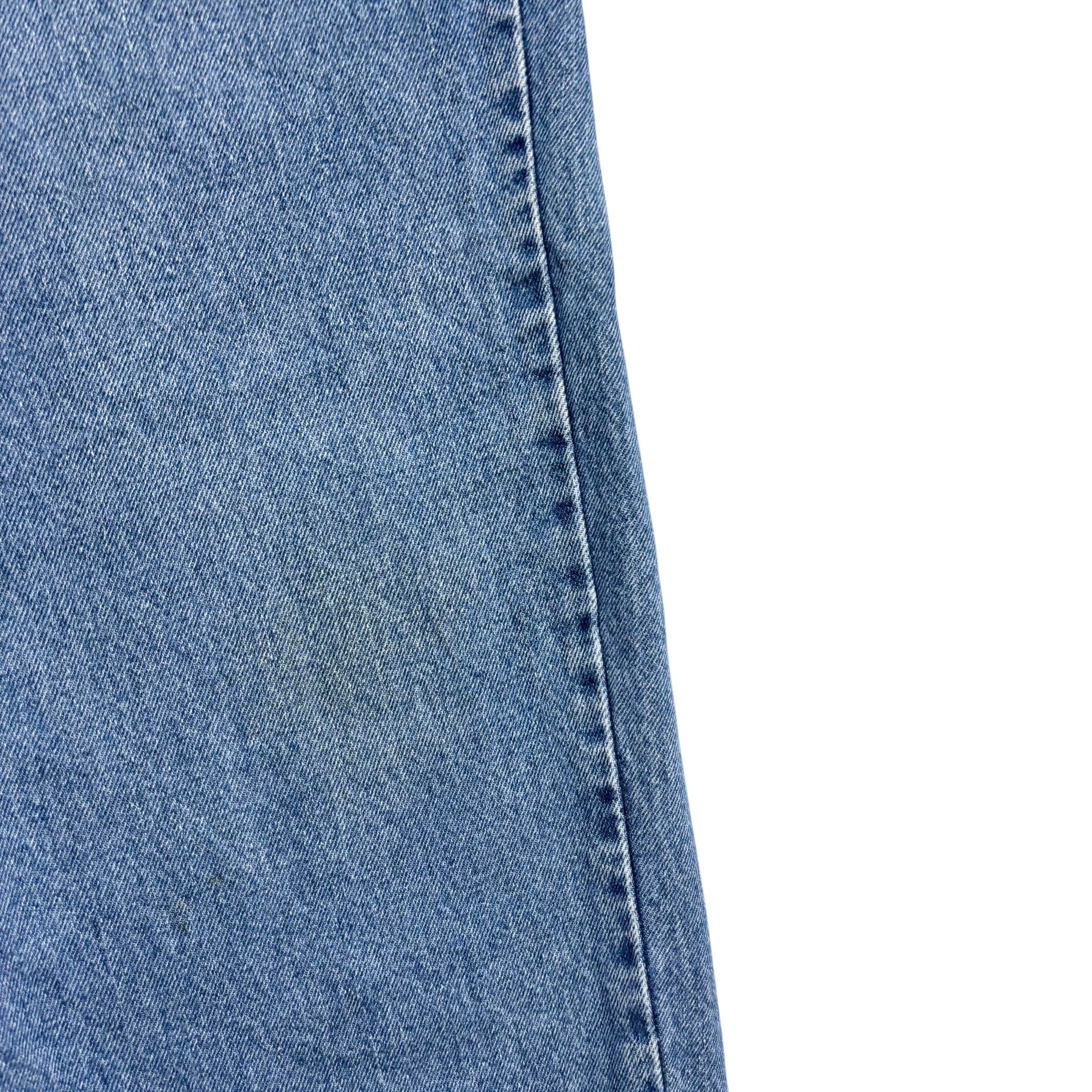 Levis 550 Jeans W38 L30 Mens Light Blue Baggy Relaxed Straight Fit Vintage Denim