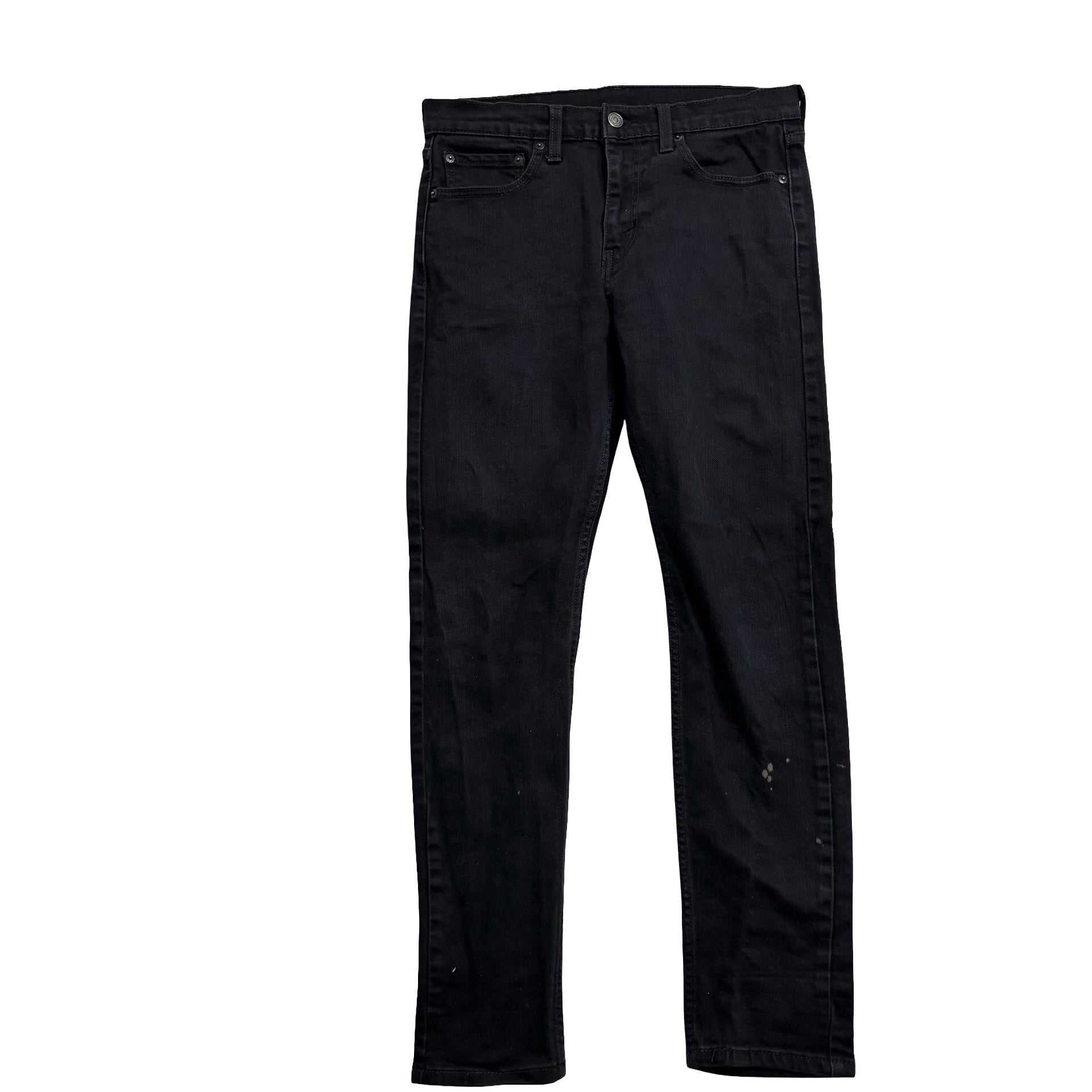 Levis 510 Jeans W31 L29 Mens Black Skinny Fit Stretch Denim