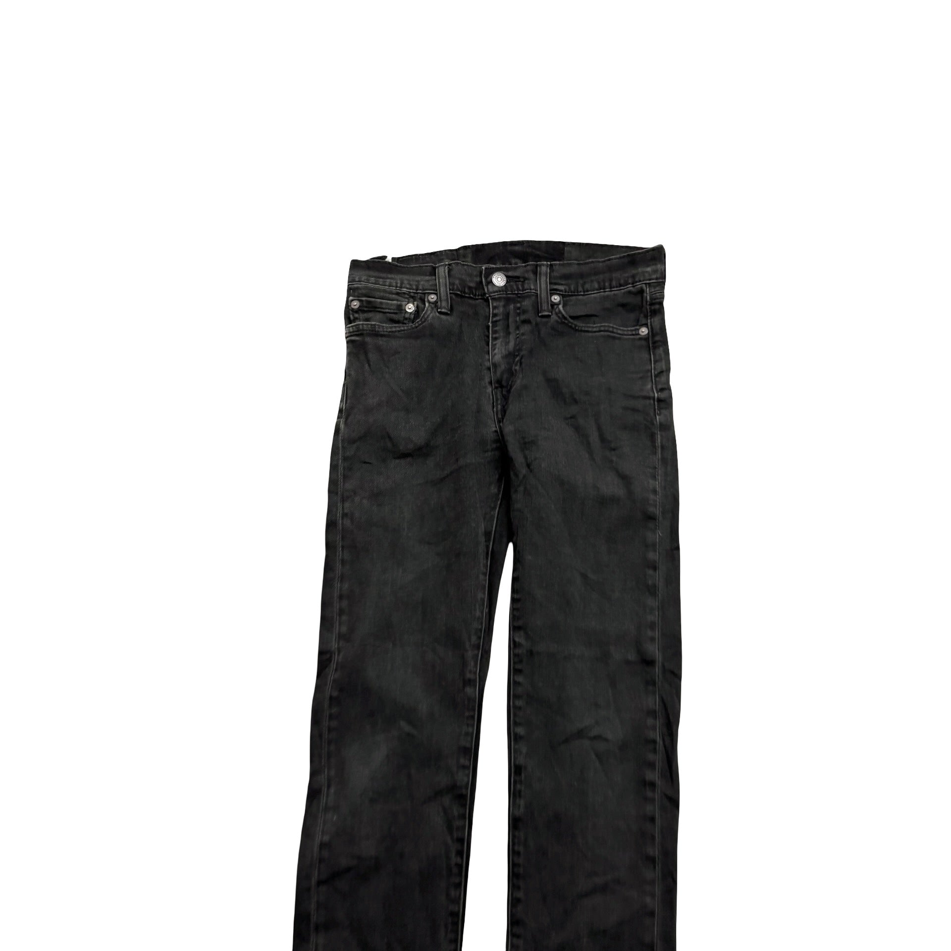 Levis 510 Jeans W28 L30 Mens Black Skinny Fit Stretch Denim