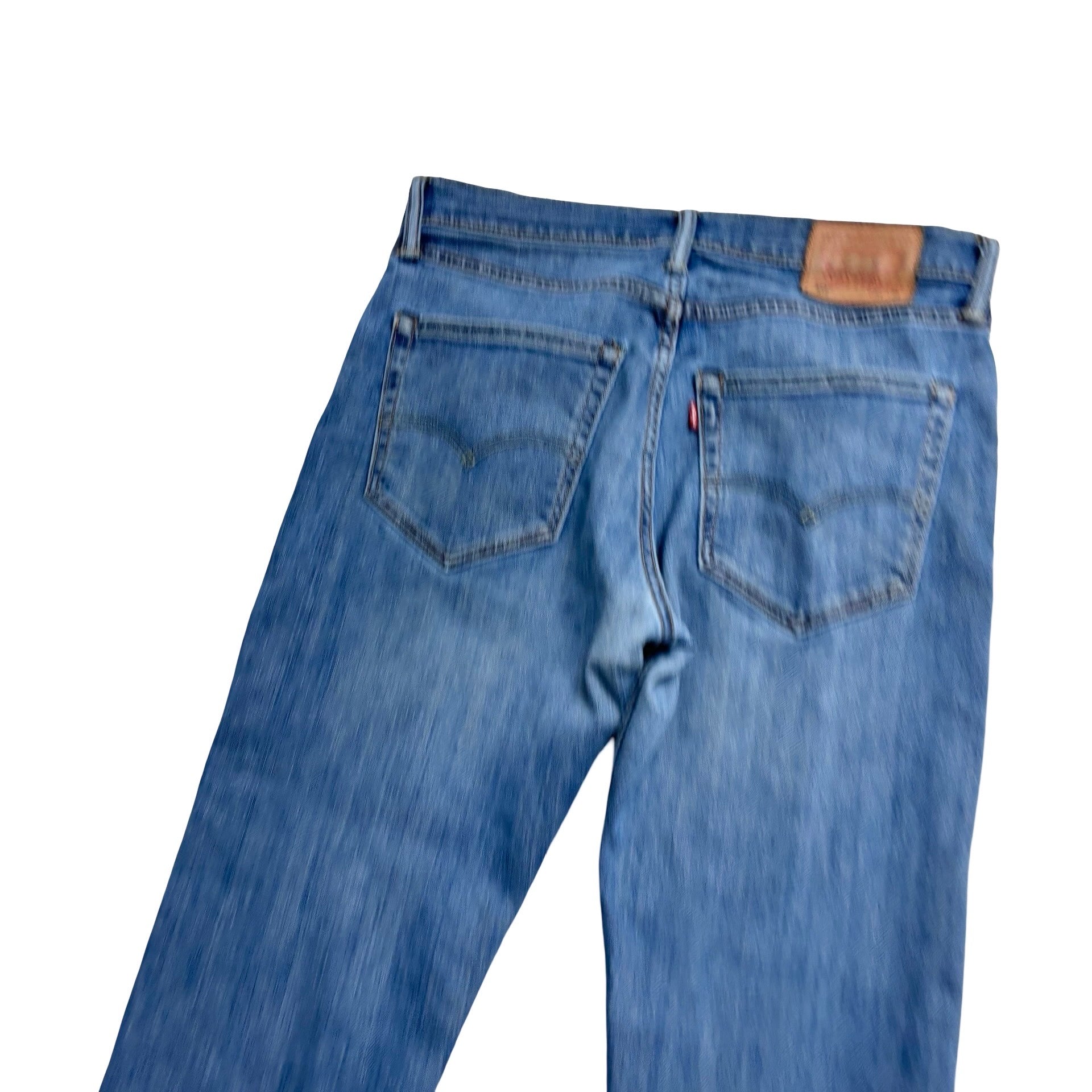 Levis 512 Jeans W31 L34 Mens Mid Blue Slim Tapered Fit Stretch Denim