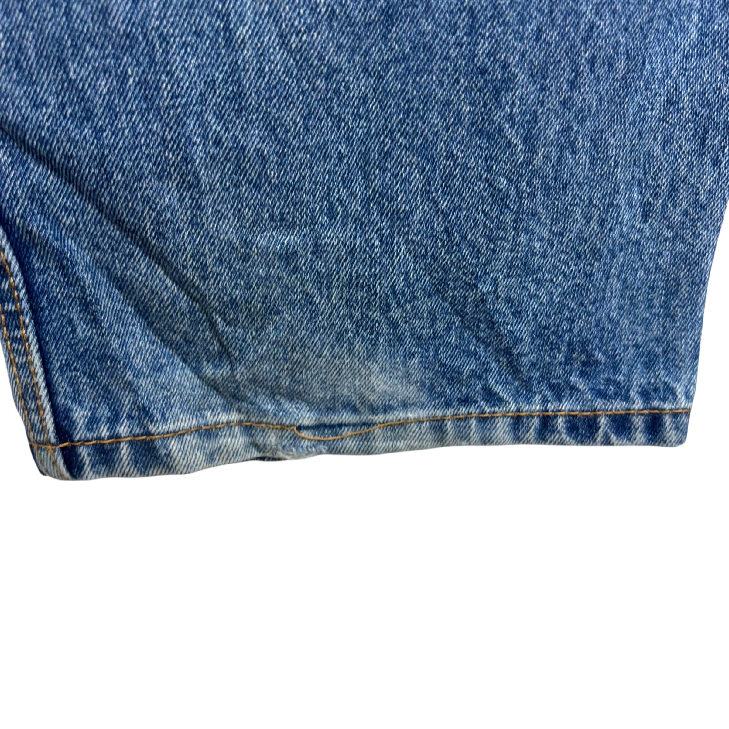 Levis 550 Jeans W40 L32 Mens Mid Blue Baggy Relaxed Straight Fit Denim