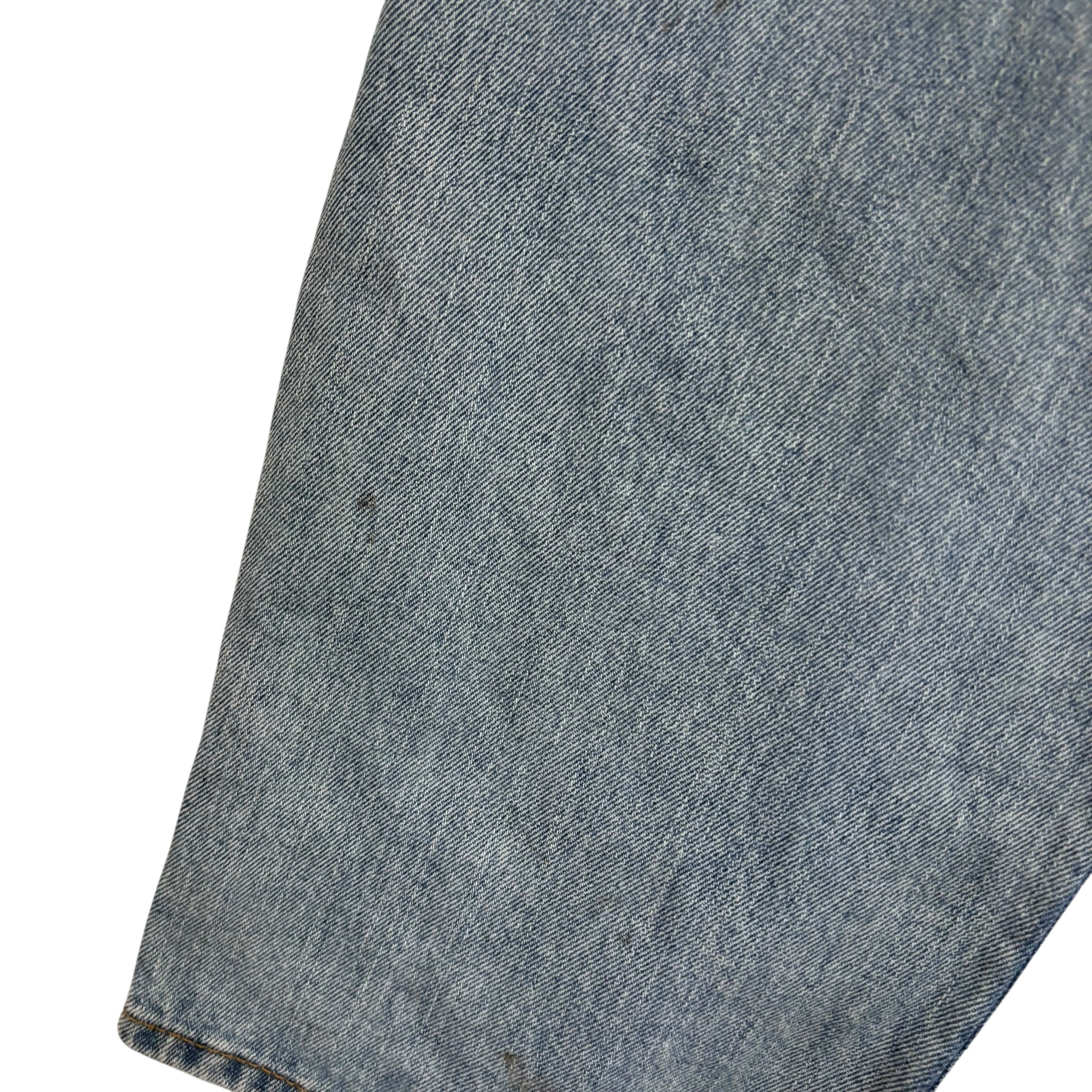 Levis 550 Jeans W42 L32 Mens Light Blue Baggy Relaxed Straight Vintage Denim (F)