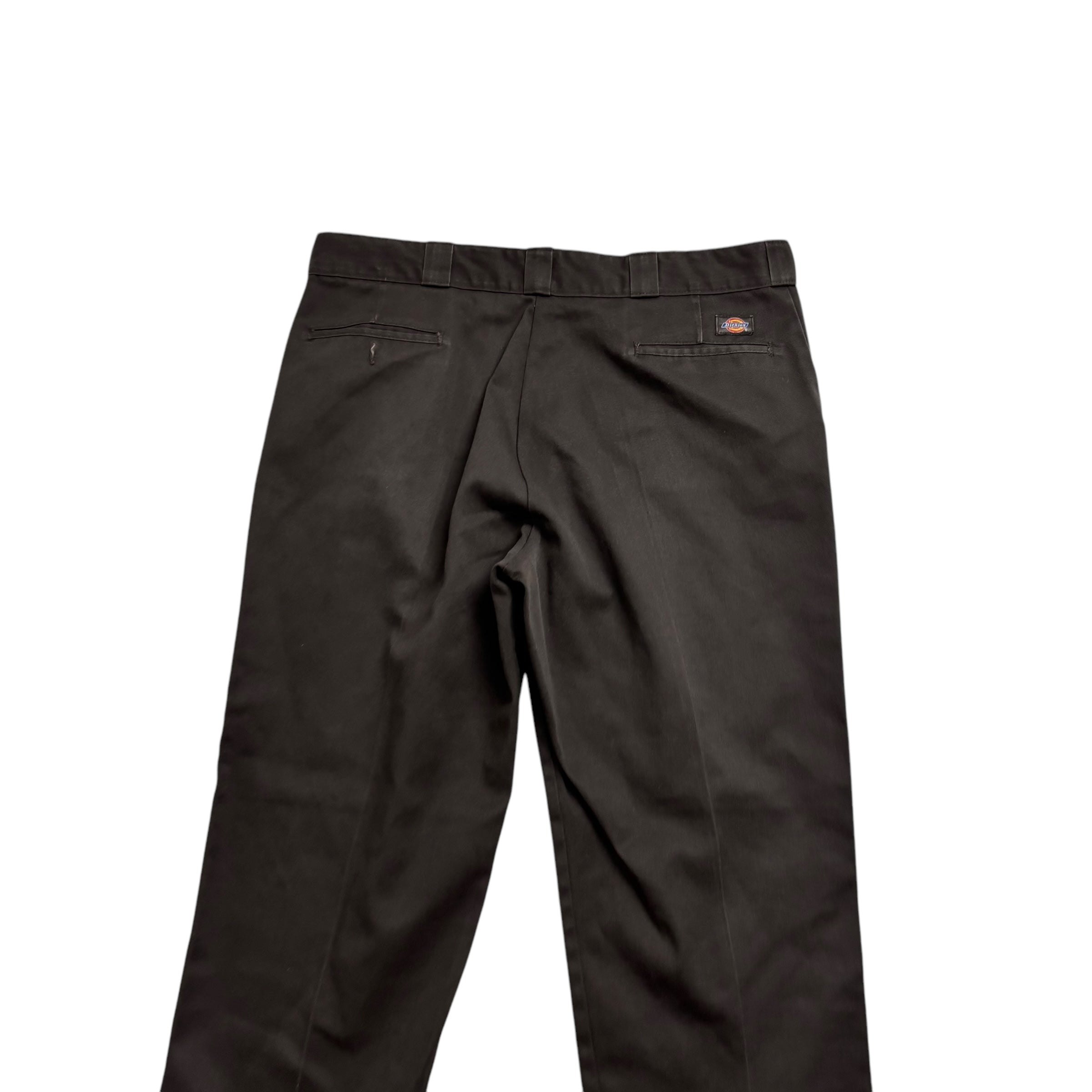 Dickies 874 Trousers W40 L30 Mens Brown Pants Original Fit Workwear