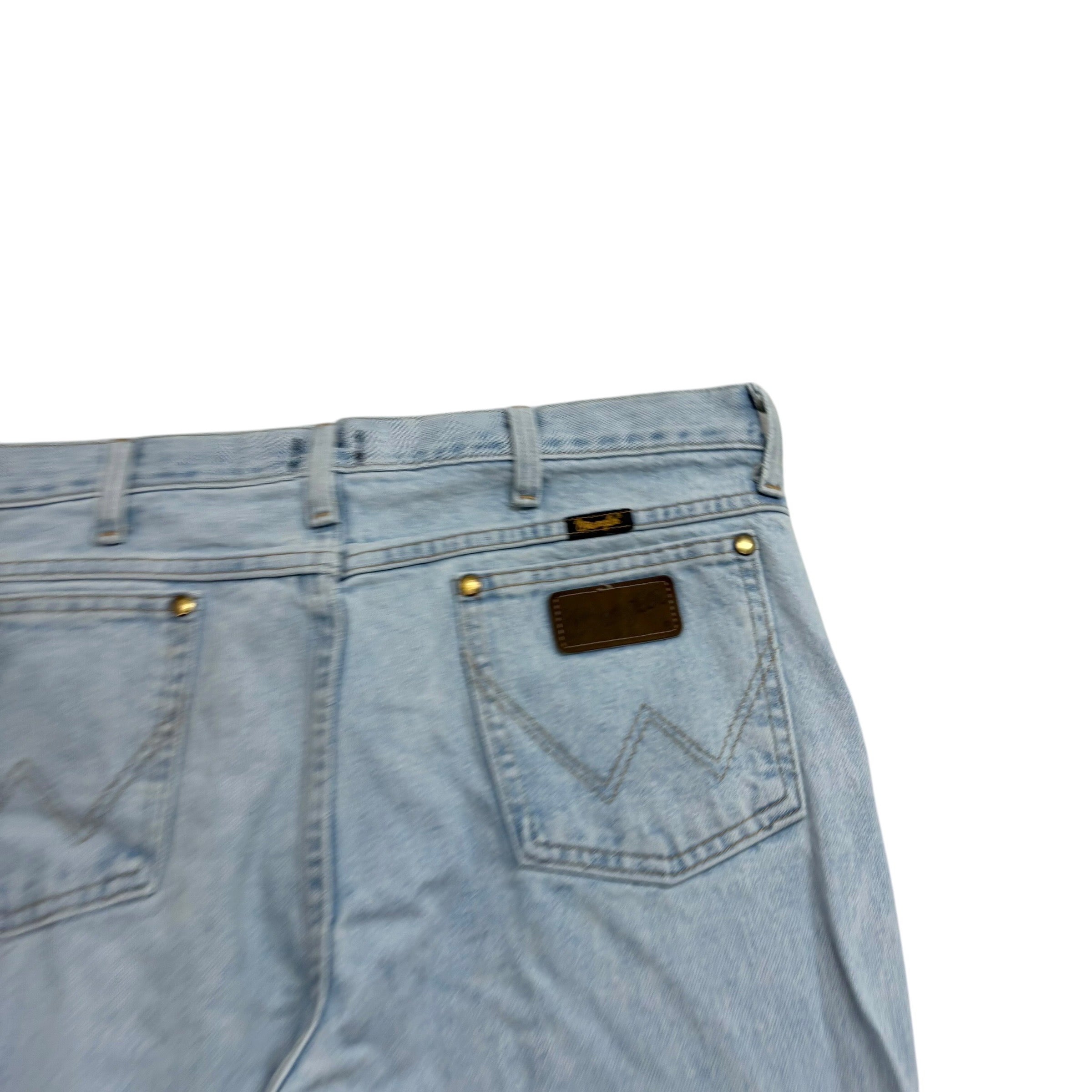 Wrangler Jeans Cowboy Cut W35 L30 Mens Light Blue 36MWZ Slim Fit Denim