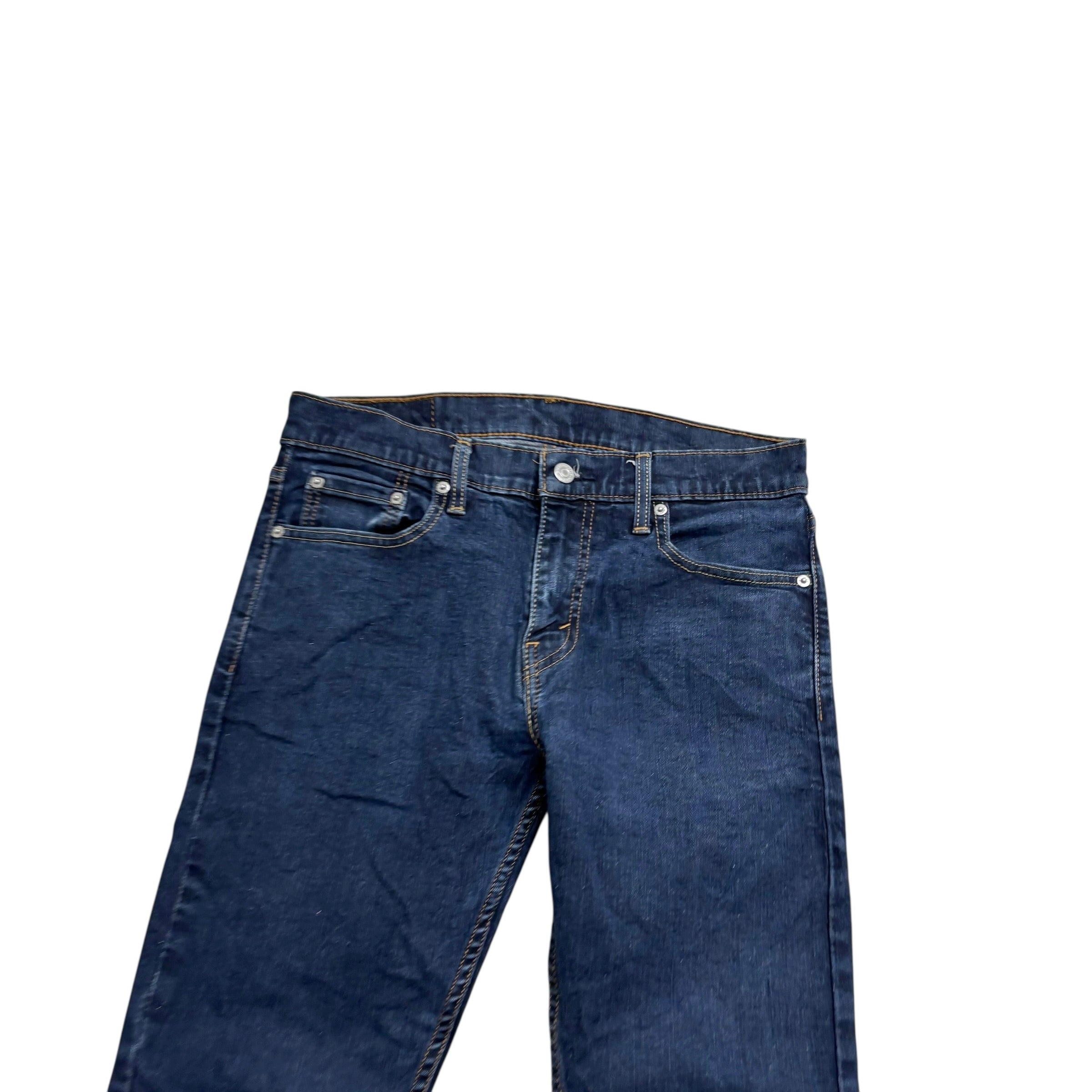 Levis 512 Jeans W30 L30 Mens Dark Blue Slim Tapered Fit Stretch Denim (E)