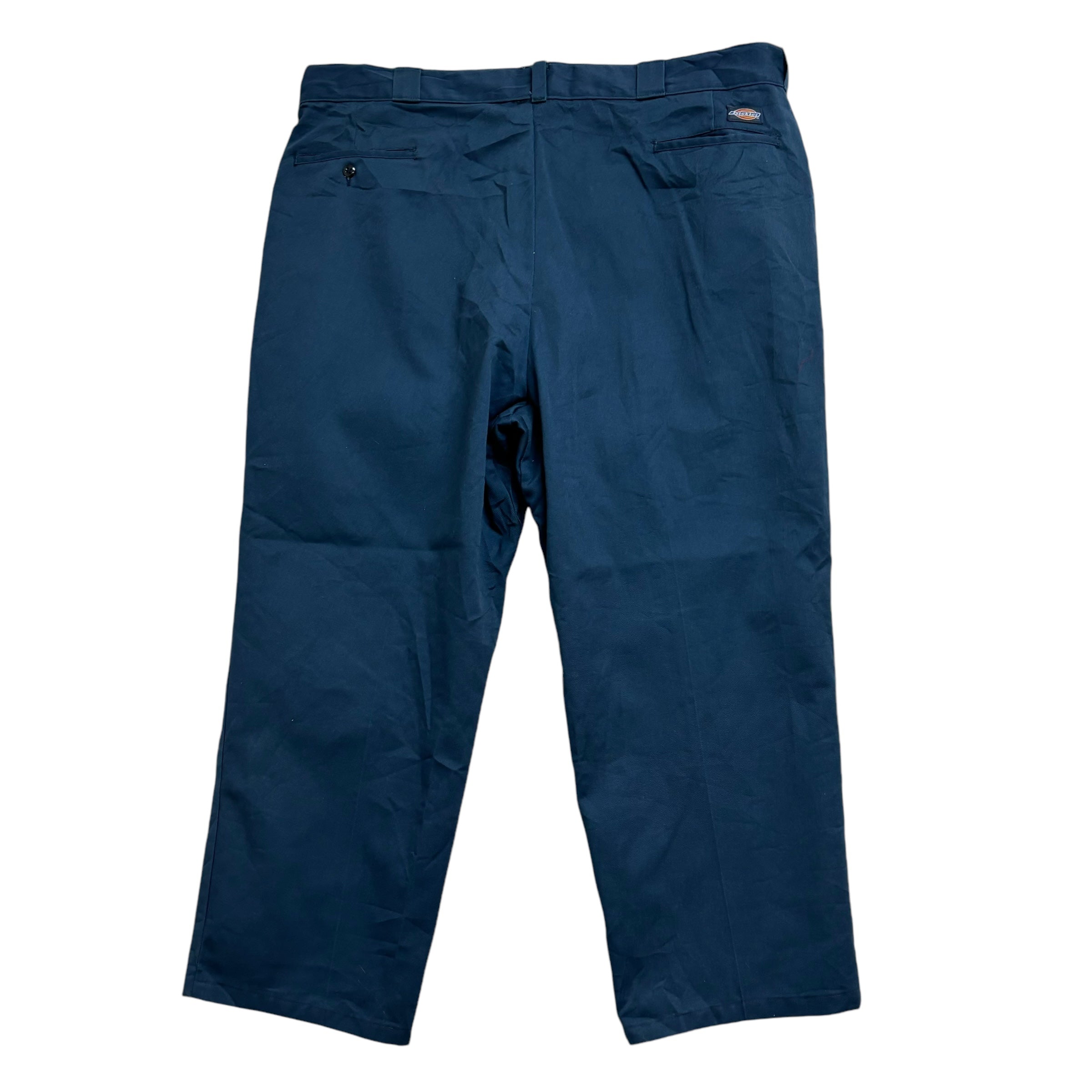 Dickies 874 Trousers W42 L26 Mens Blue Pants Original Straight Fit Workwear