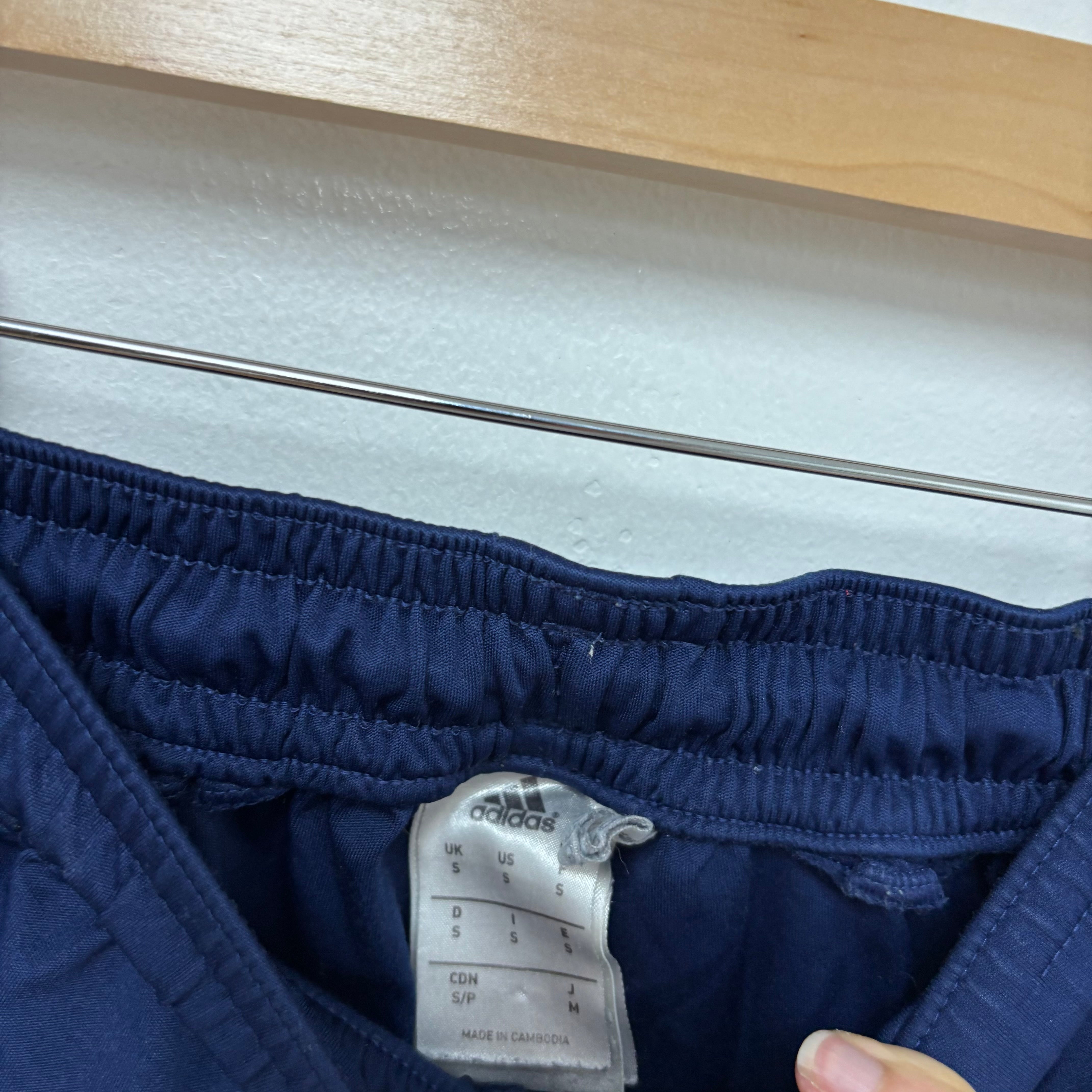 Adidas Shorts Mens Small Navy Blue Sports Running Gym Athletic