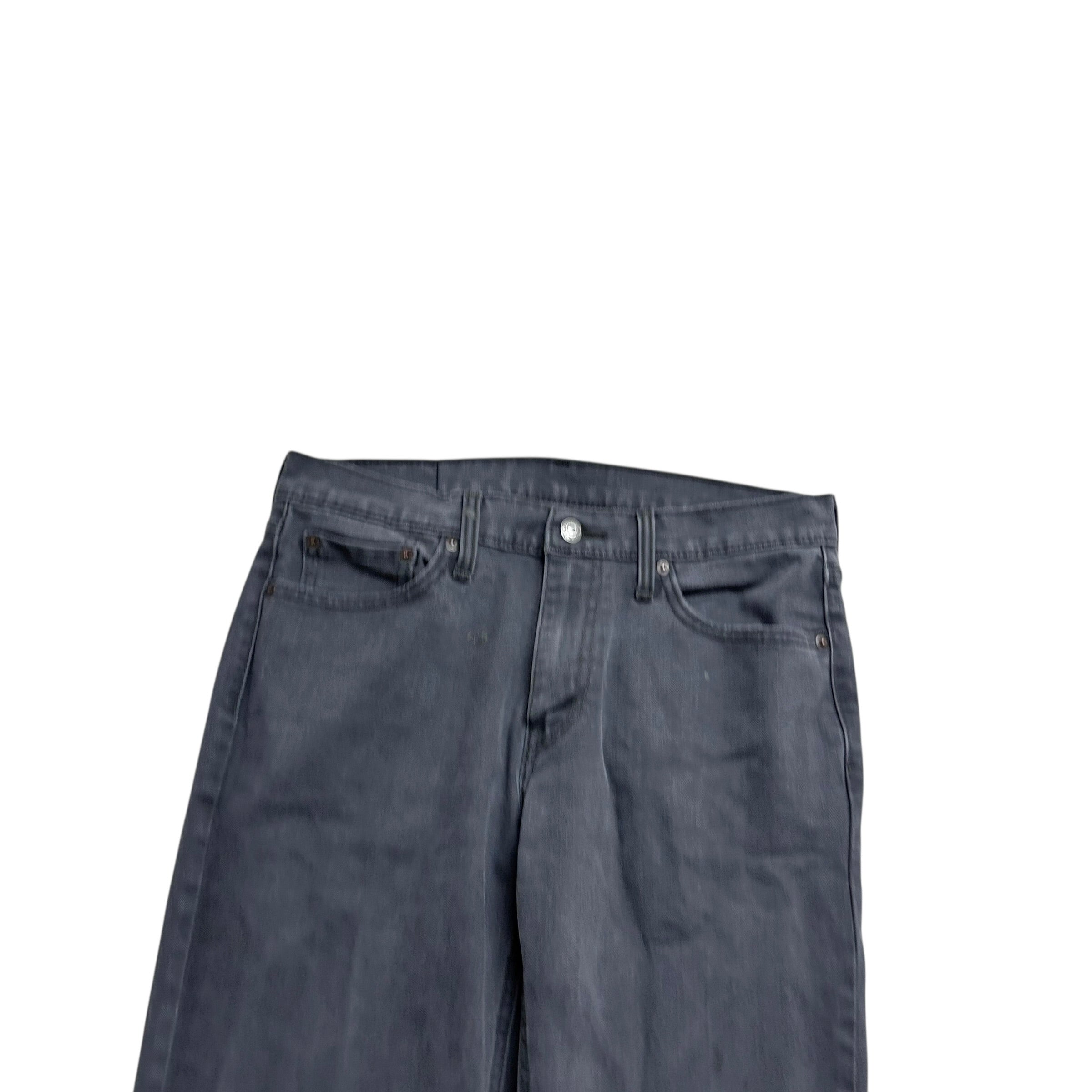 Levis 541 Jeans W32 L33 Mens Grey Athletic Tapered Fit Stretch Denim (F)