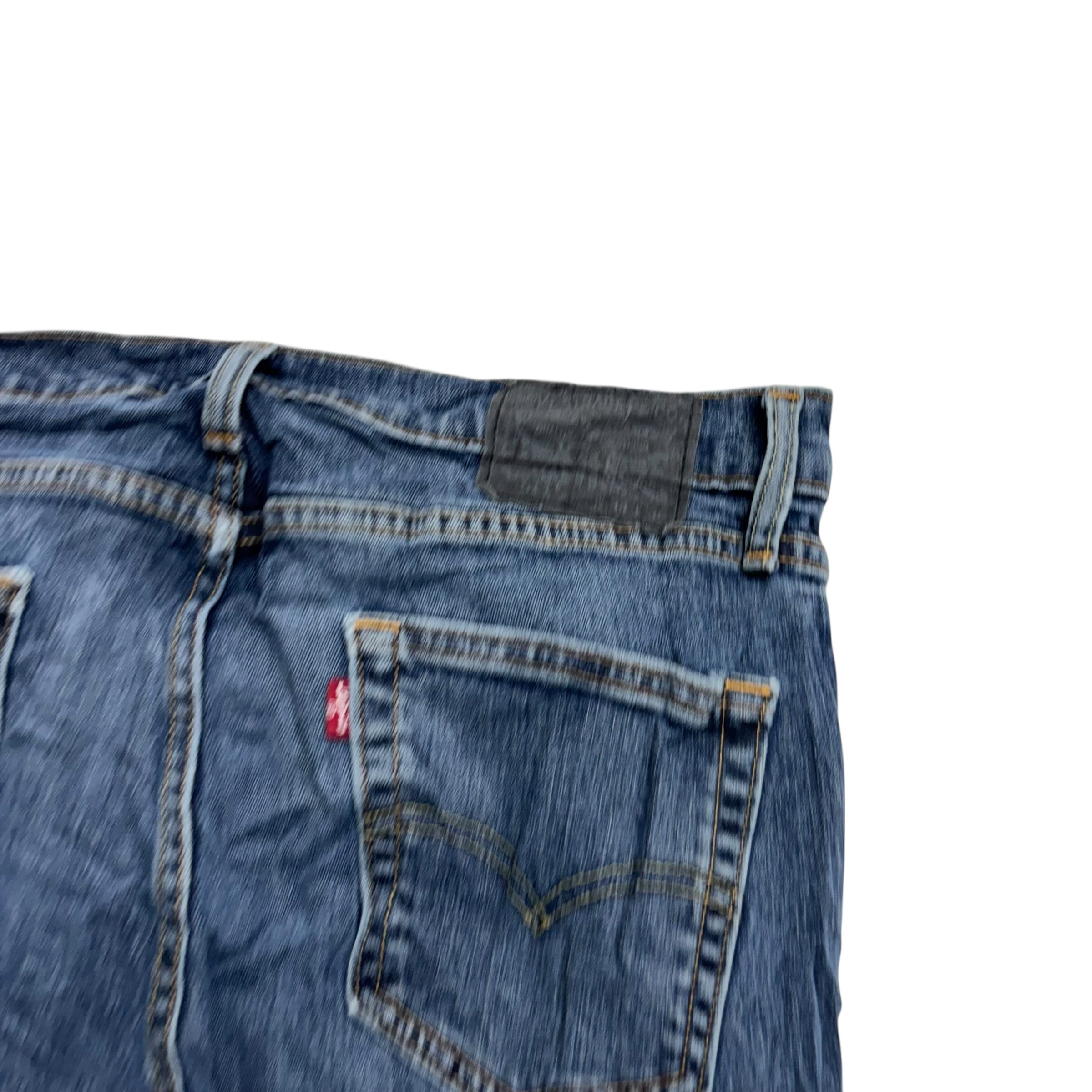 Levis 511 Jeans W34 L30 Mens Mid Blue Slim Fit Stretch Denim