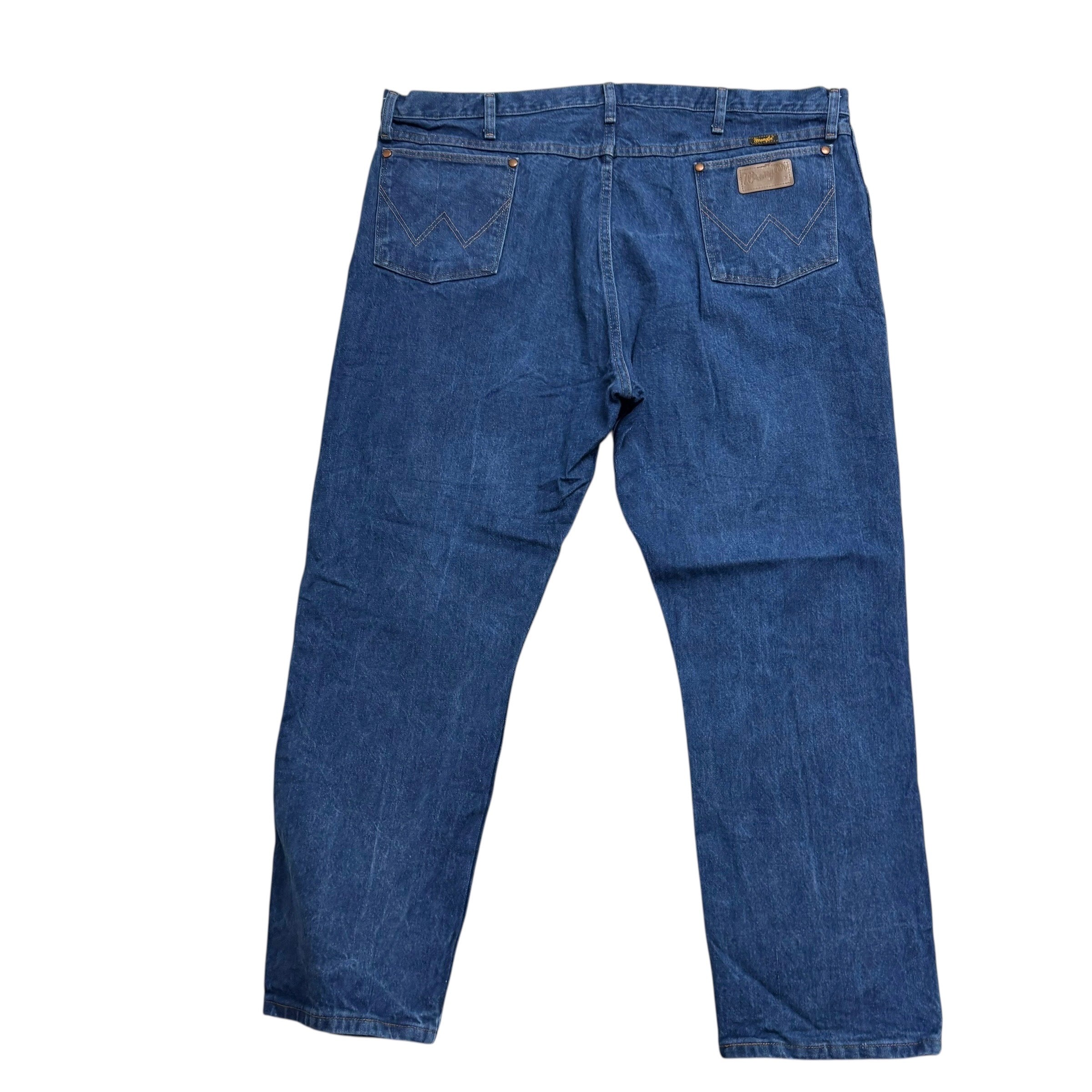 Wrangler Jeans Cowboy Cut W44 L30 Mens Mid Blue 13MWZ Original Fit Denim (E)