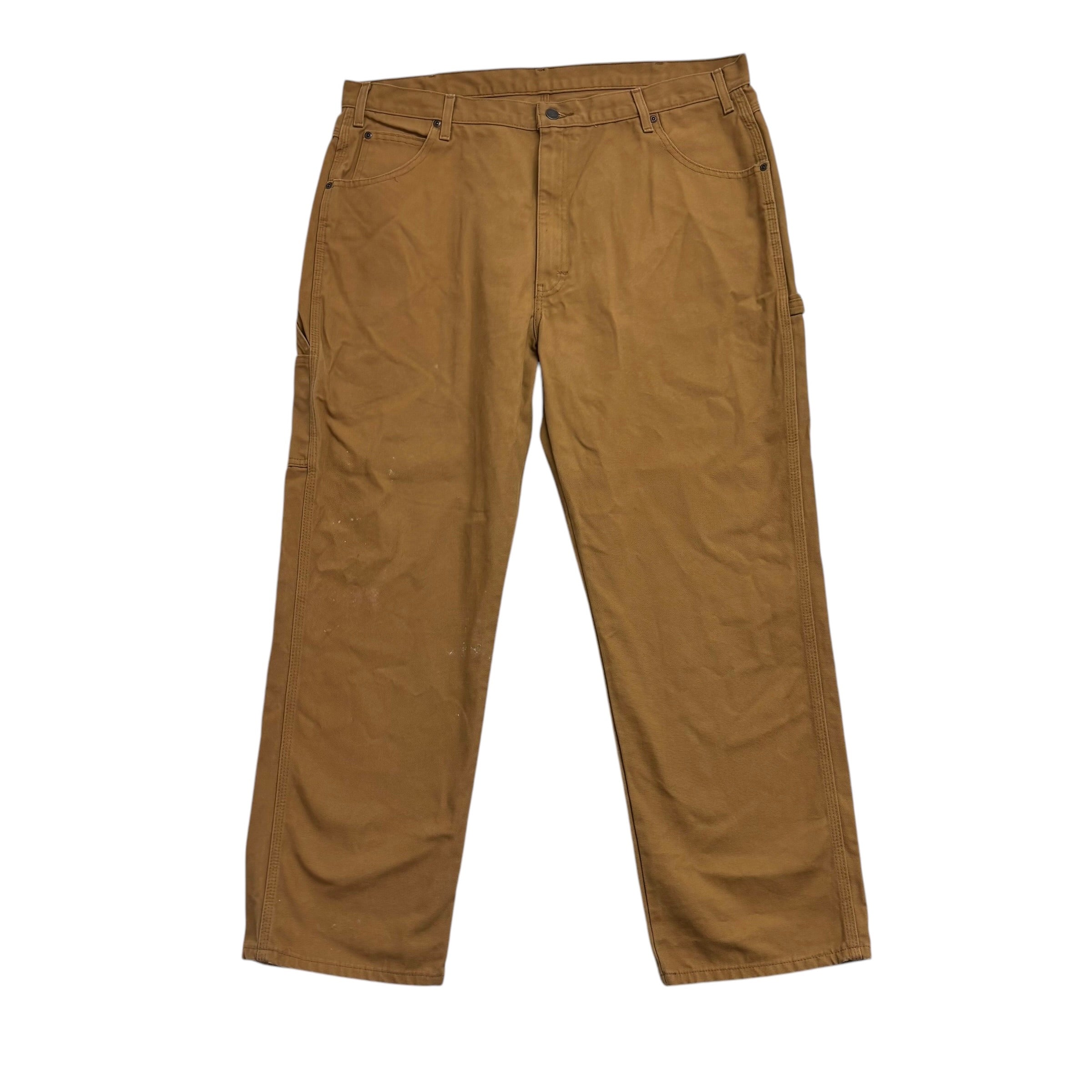 Dickies Carpenter Pants W40 L30 Mens Brown Tan Relaxed Straight Fit Jeans