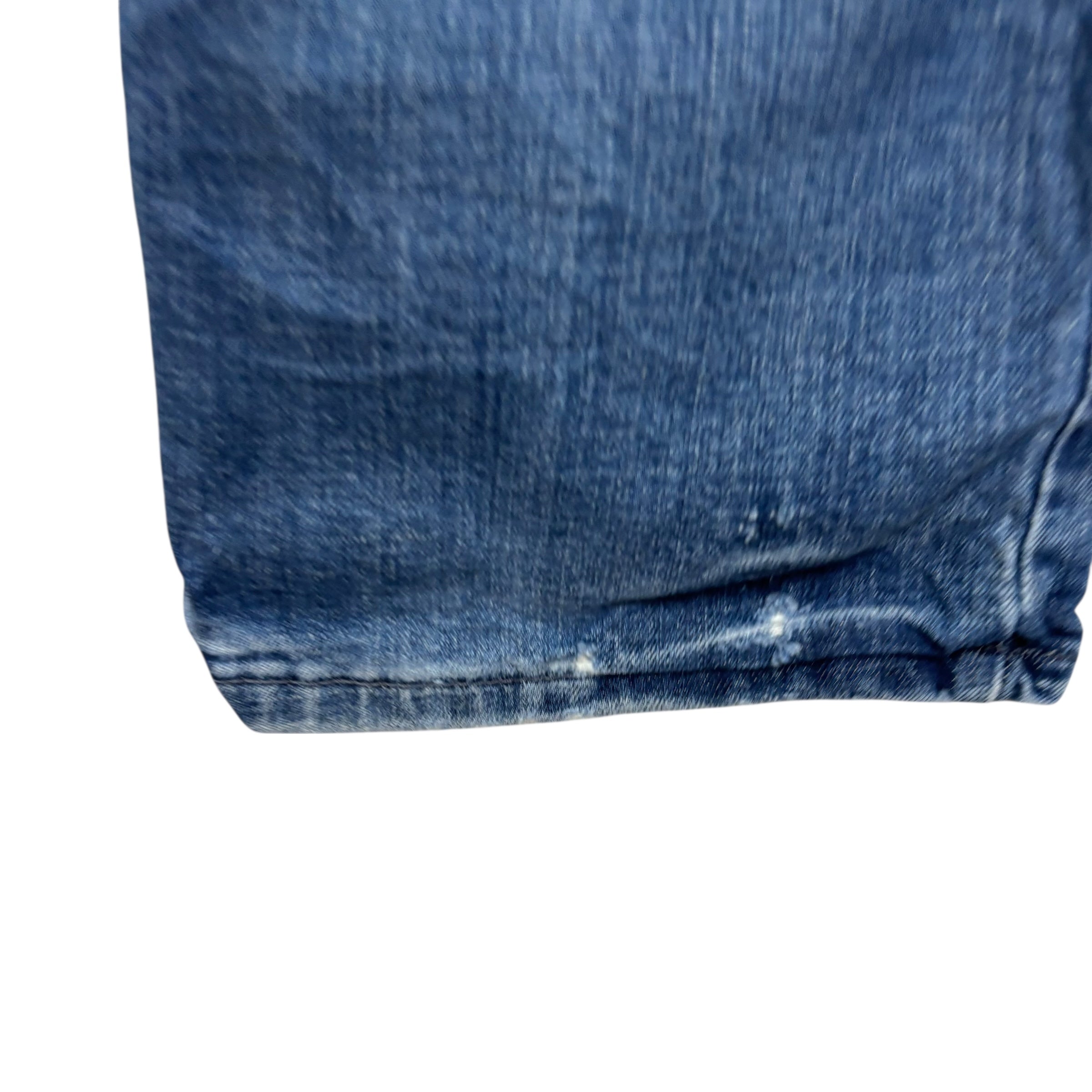 Levis 514 Jeans W32 L32 Mens Mid Blue Regular Straight Fit Stretch Denim