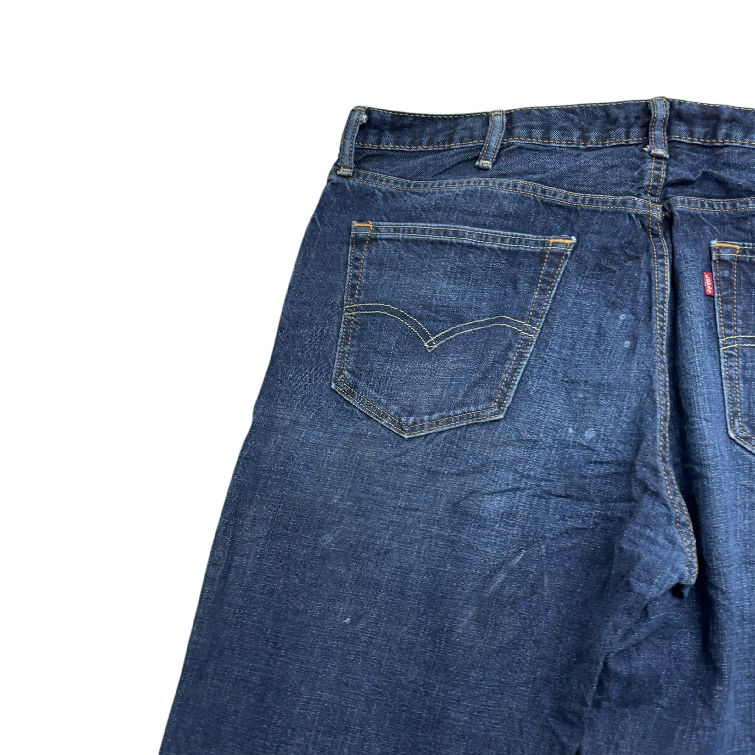 Levis 559 Jeans W40 L36 Mens Dark Blue Relaxed Straight Fit Denim