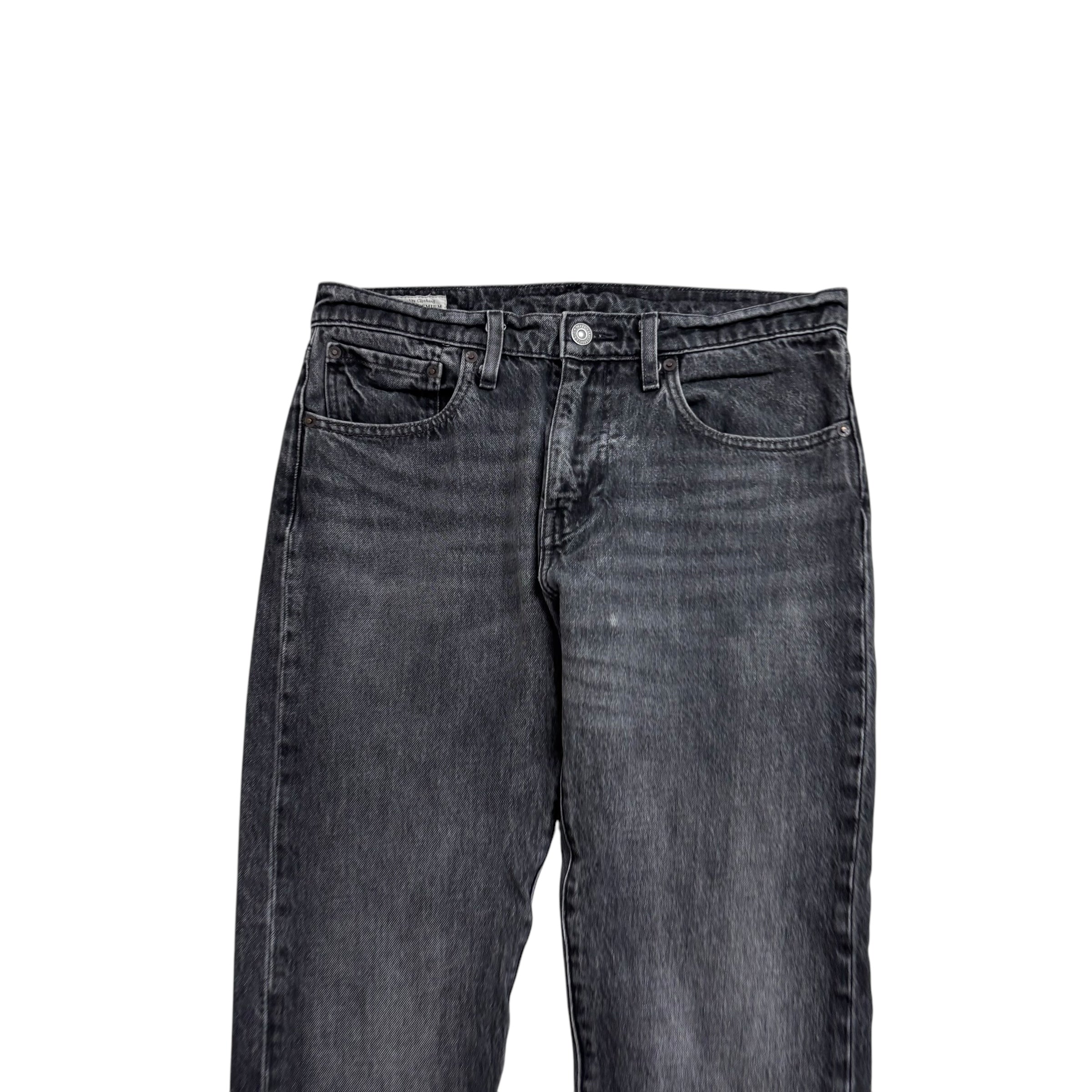 Levis 512 Jeans W31 L27 Mens Black Slim Tapered Fit Stretch Premium Denim (E)