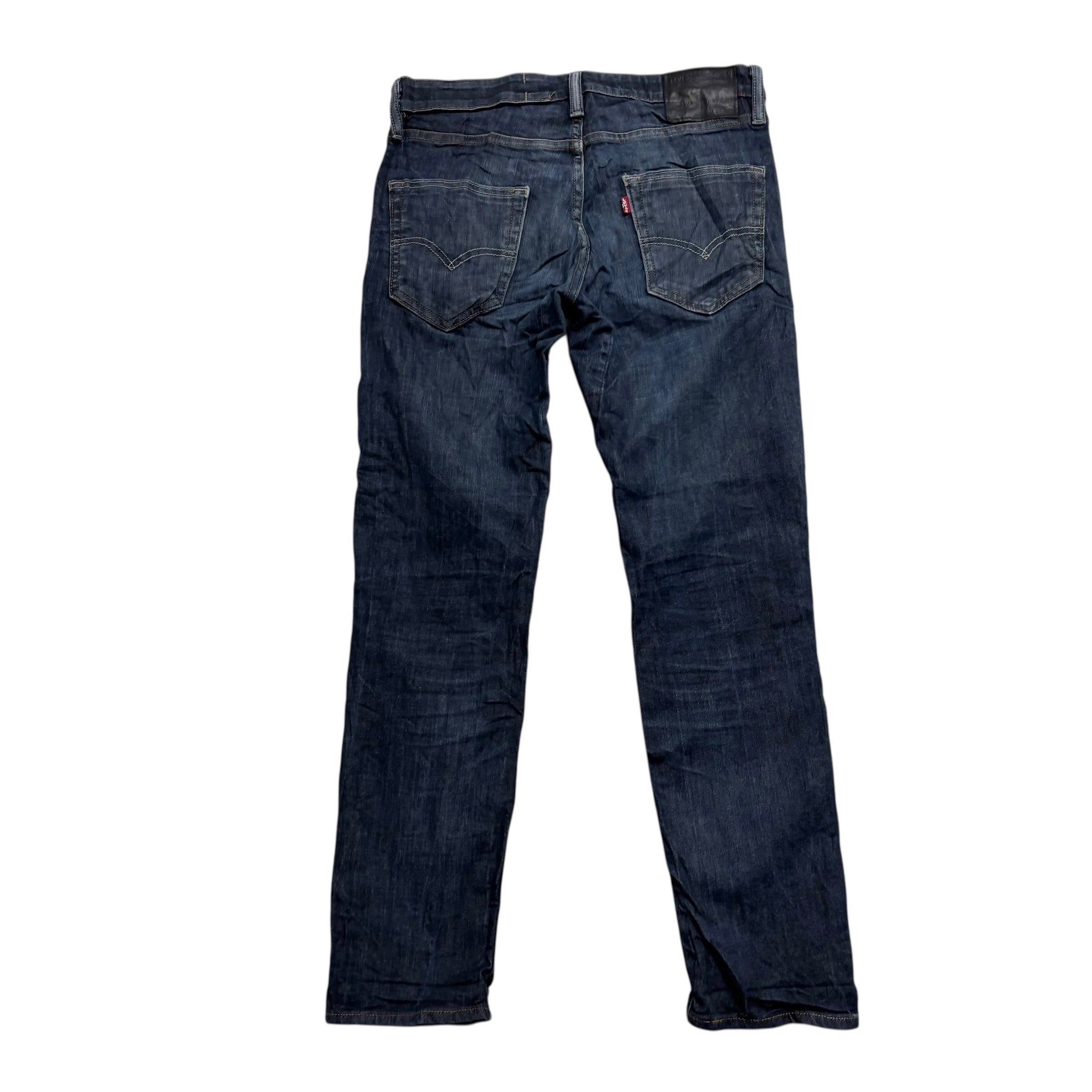Levis 511 Commuter Jeans W32 L29 Mens Dark Blue Slim Fit Stretch Denim