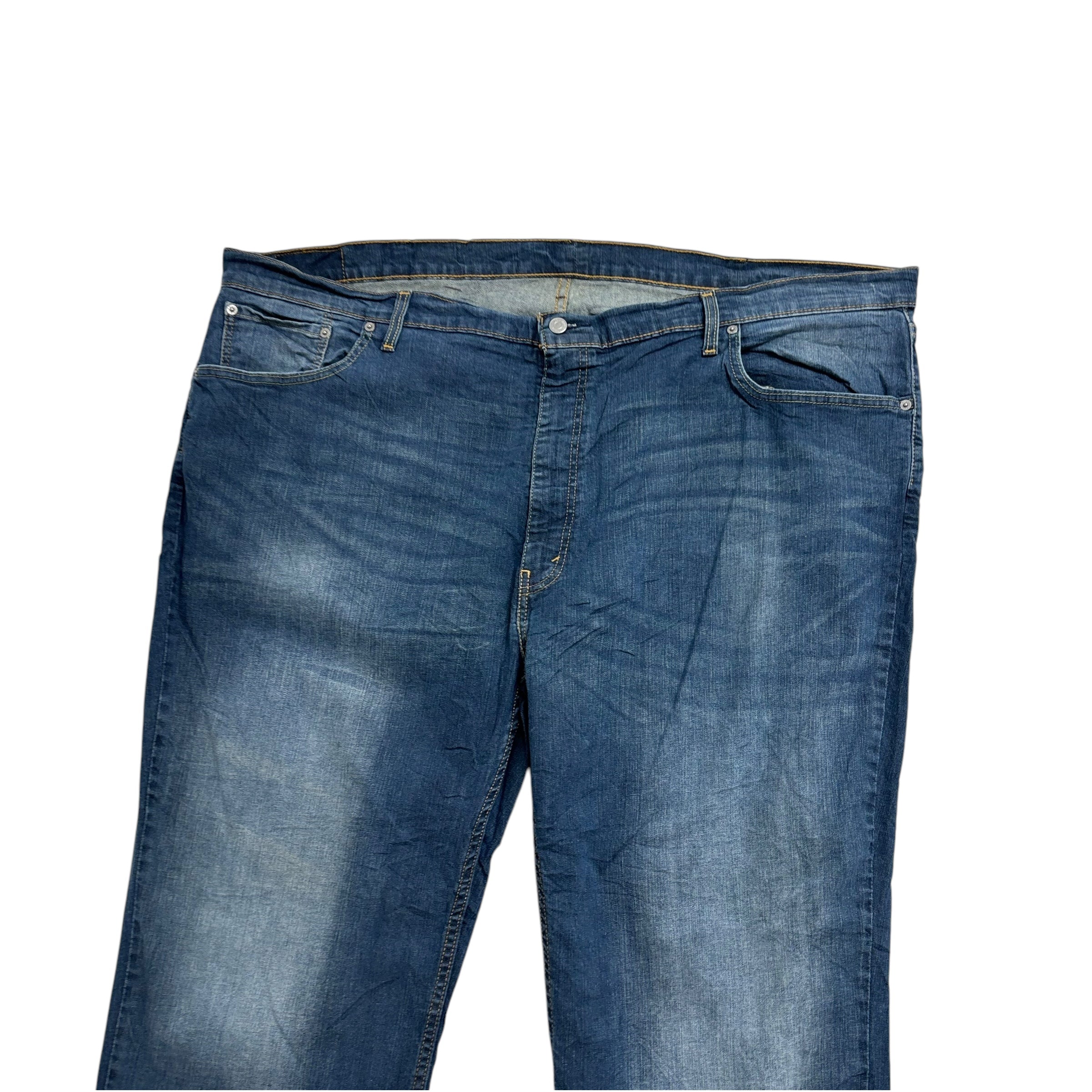 Levis 559 Jeans W50 L32 Mens Dark Blue Baggy Relaxed Straight Stretch Denim (E)